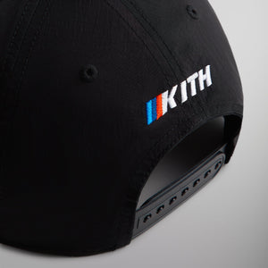 Kith for BMW Bay Low Pinch Crown Snapback - Black