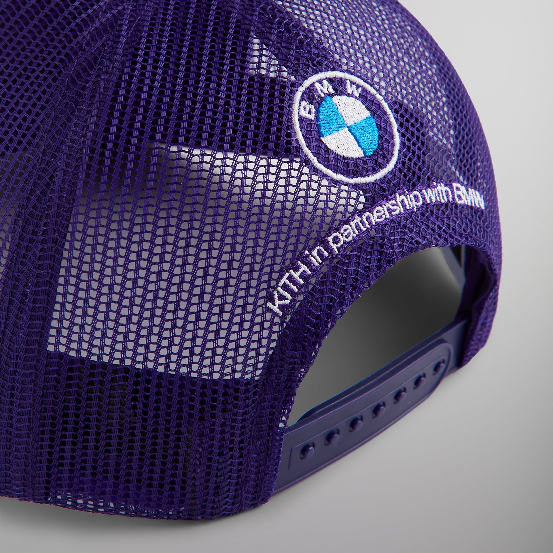 Kith for BMW Nolan Trucker Hat - Techno Violet