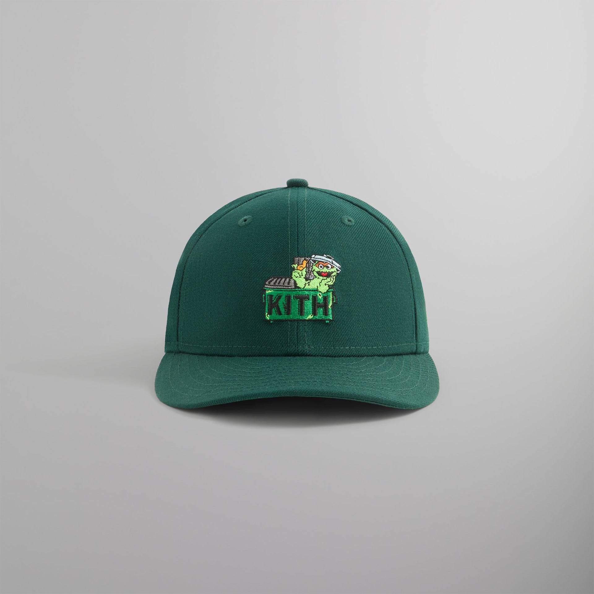 Kith & New Era for Sesame Street Oscar the Grouch 59FIFTY Low Profile Fitted - Stadium