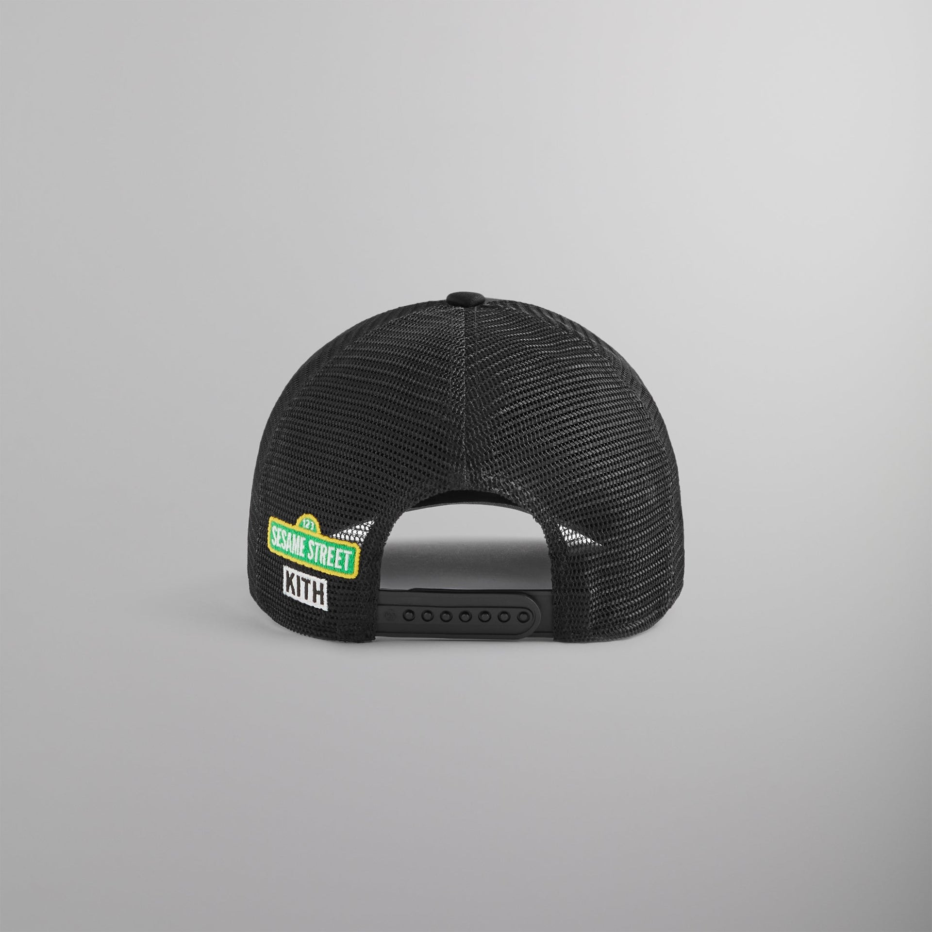 Kith for Sesame Street Just Us Nolan Trucker Hat - Black