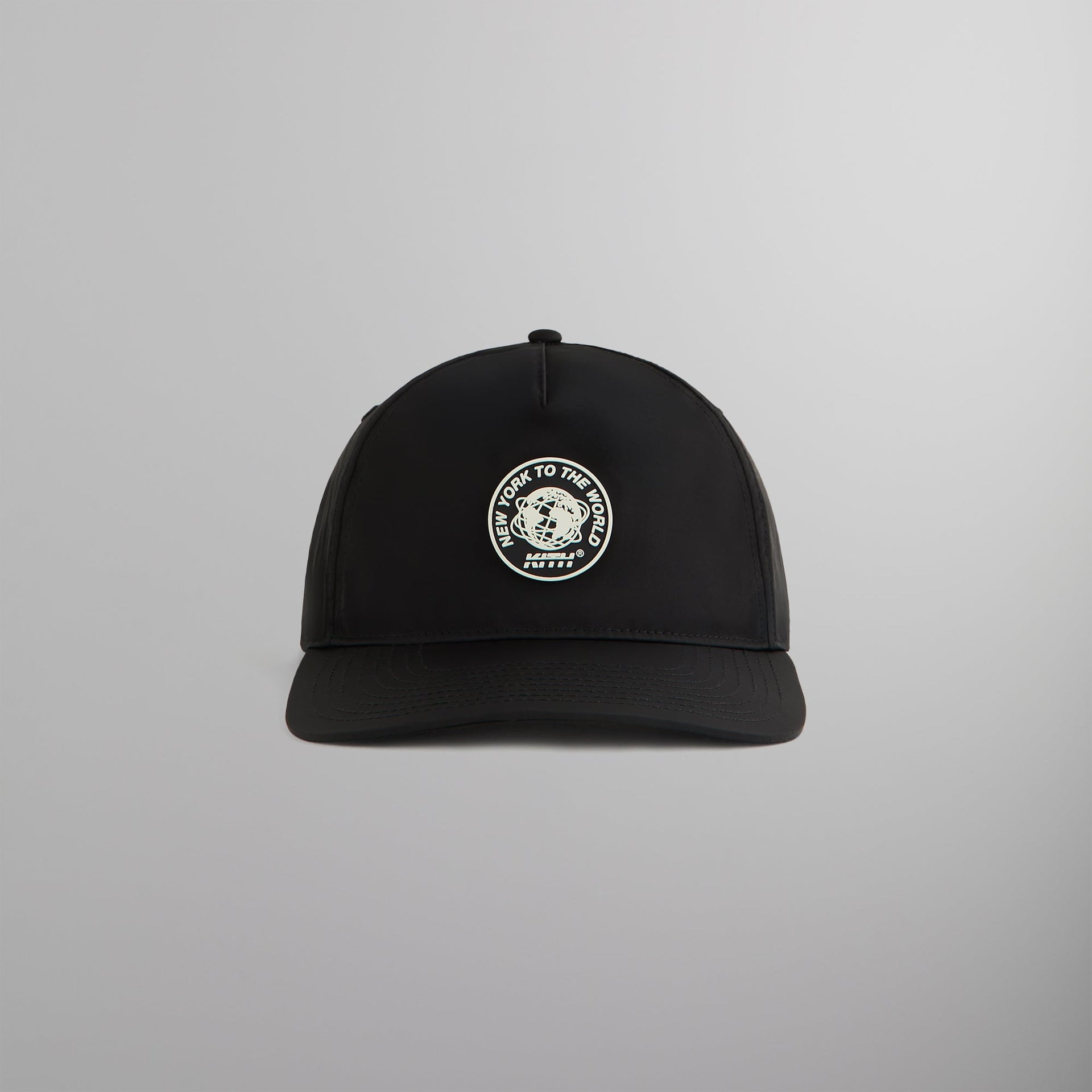 Kith Wrinkle Nylon Bay Low Pinch Crown Cap - Black