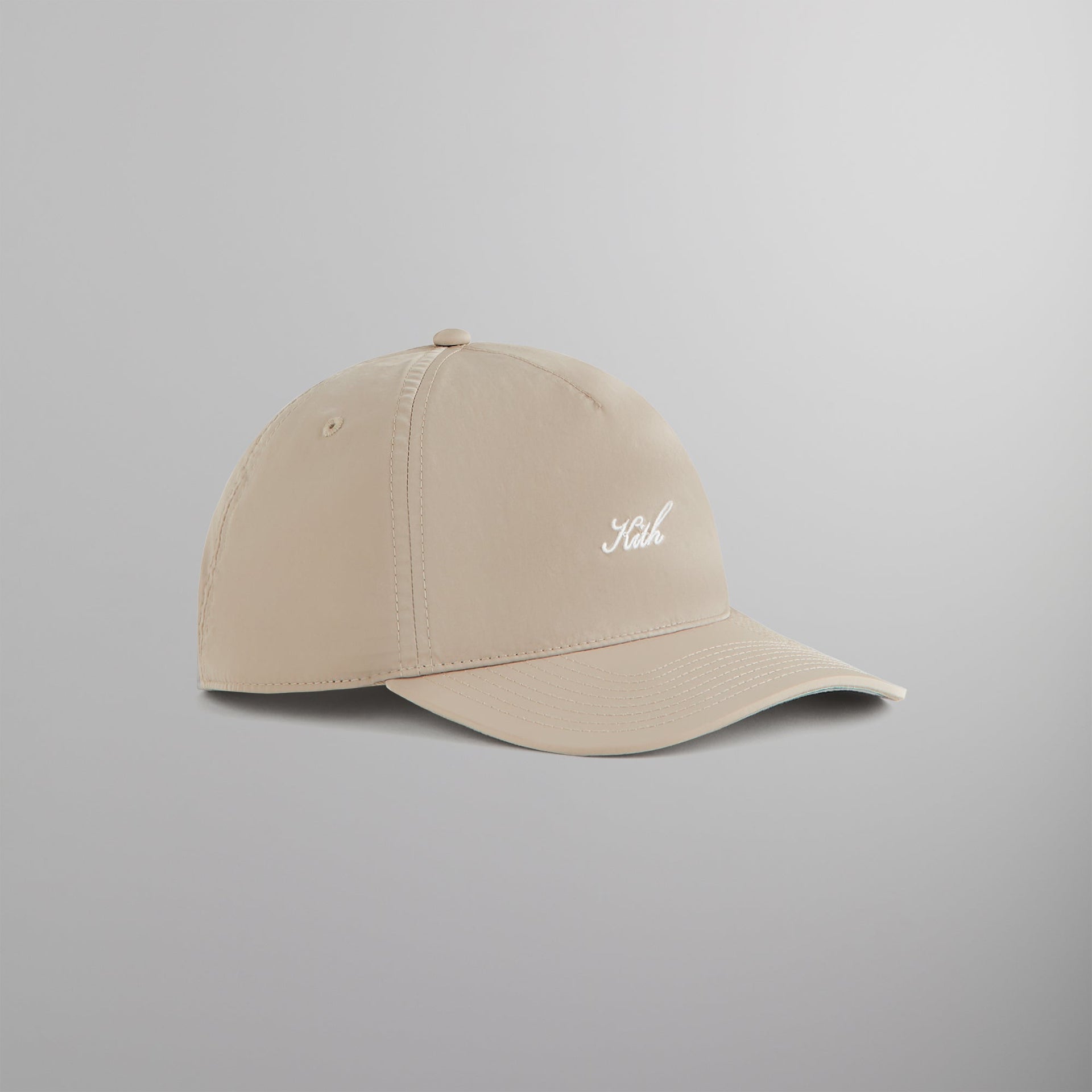 Kith Script Wrinkle Nylon Bay Low Profile Pinch Crown Cap - Molecule