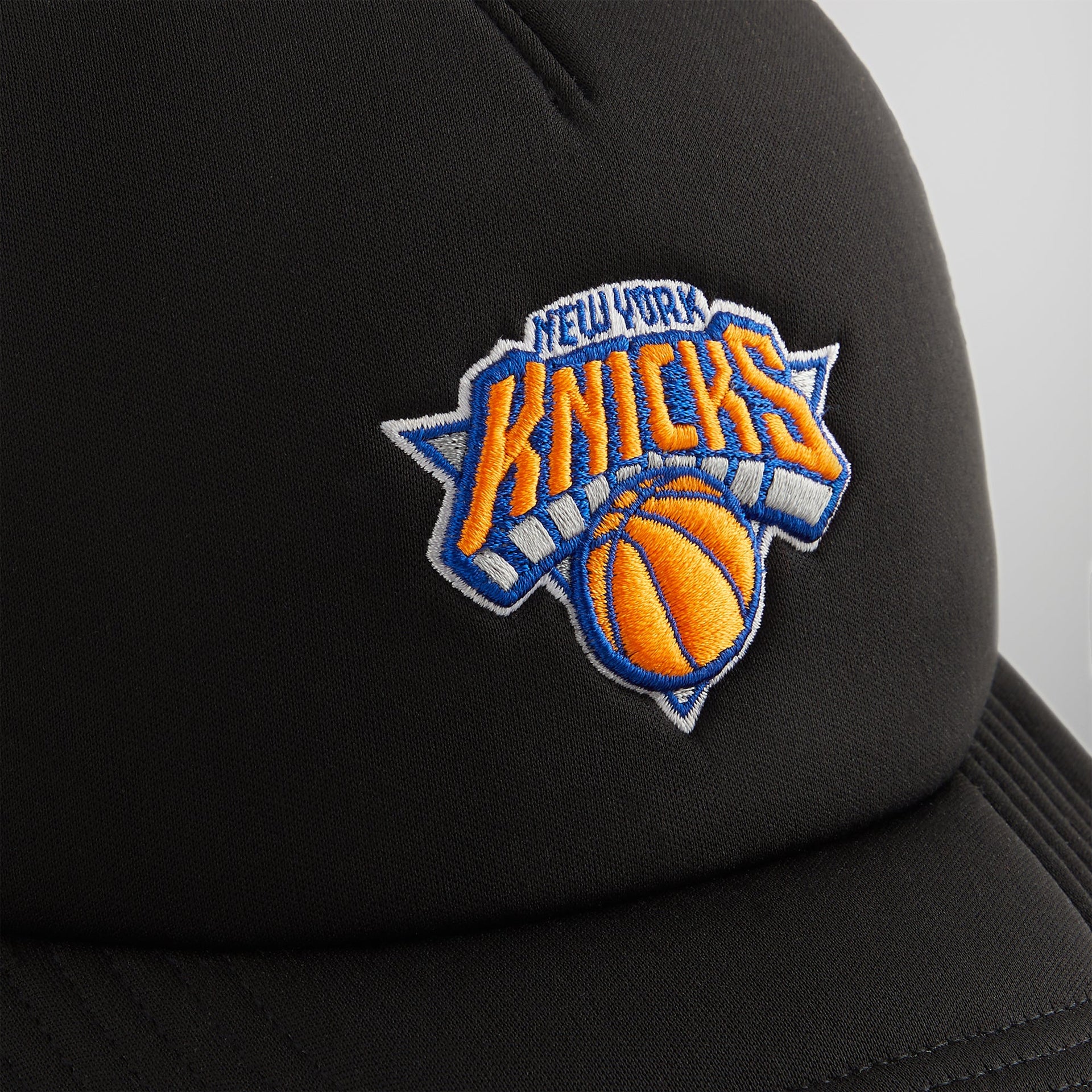 Kith & '47 for the New York Knicks Satin Franchise LS Trucker Hat - Black