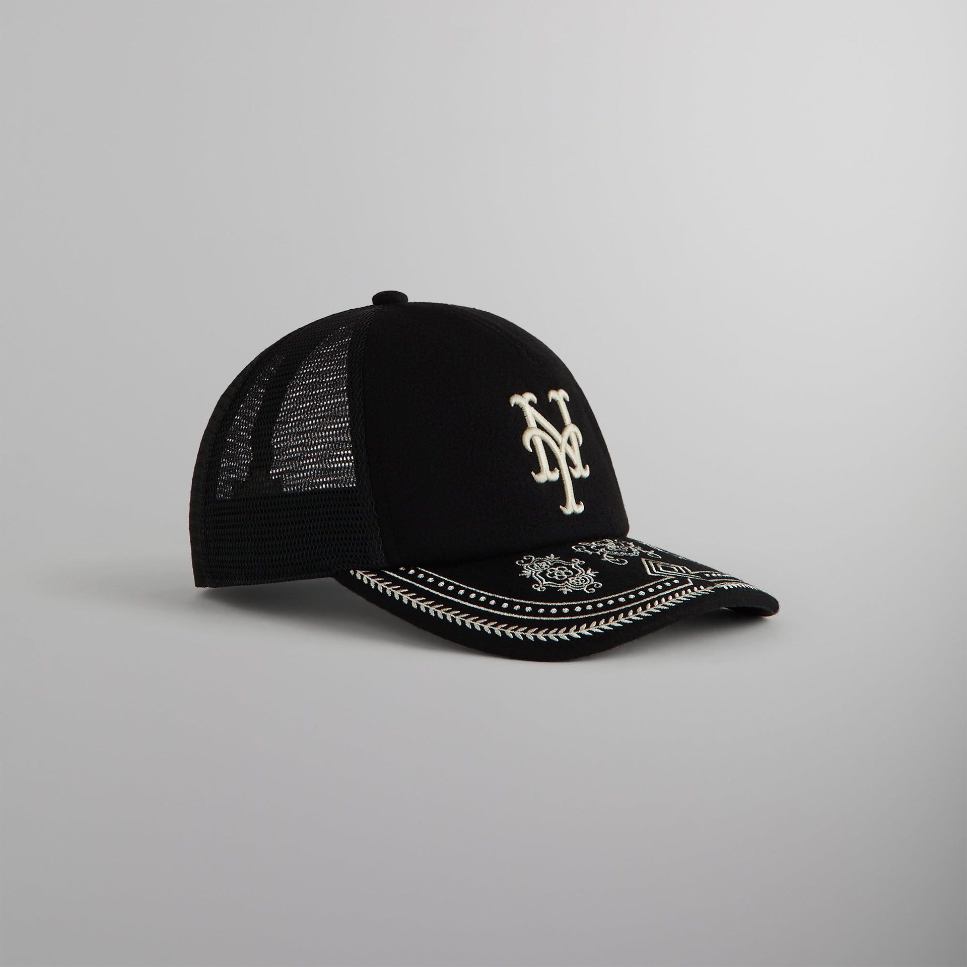 Kith & '47 for the New York Mets Franchise LS Trucker Hat - Black