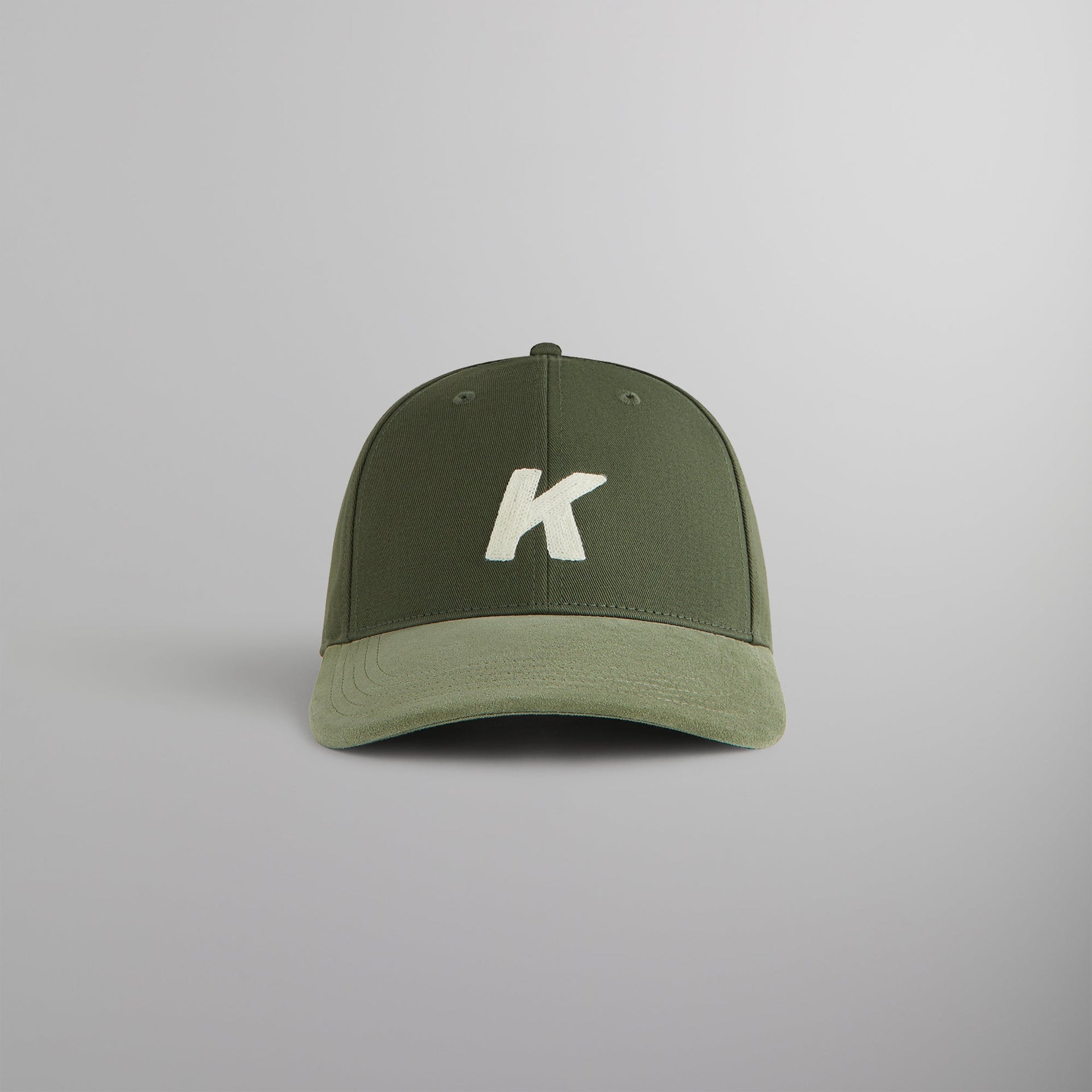 Kith Crochet K Aaron Classic Cap With Suede Brim - Machine