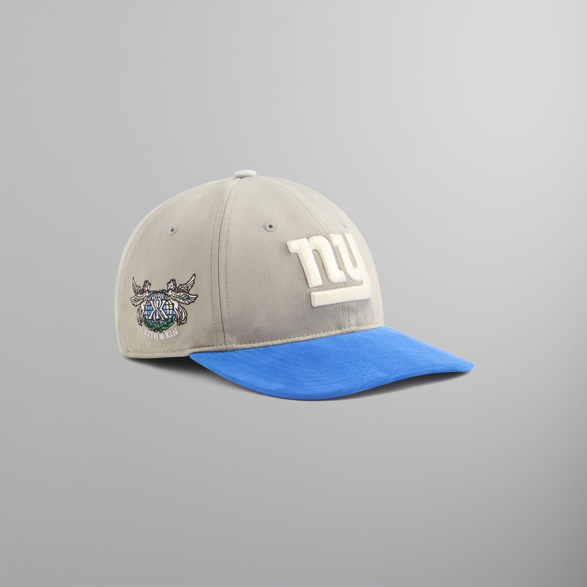 Kith & '47 for the New York Giants Microsuede Franchise LS Cap - Concrete