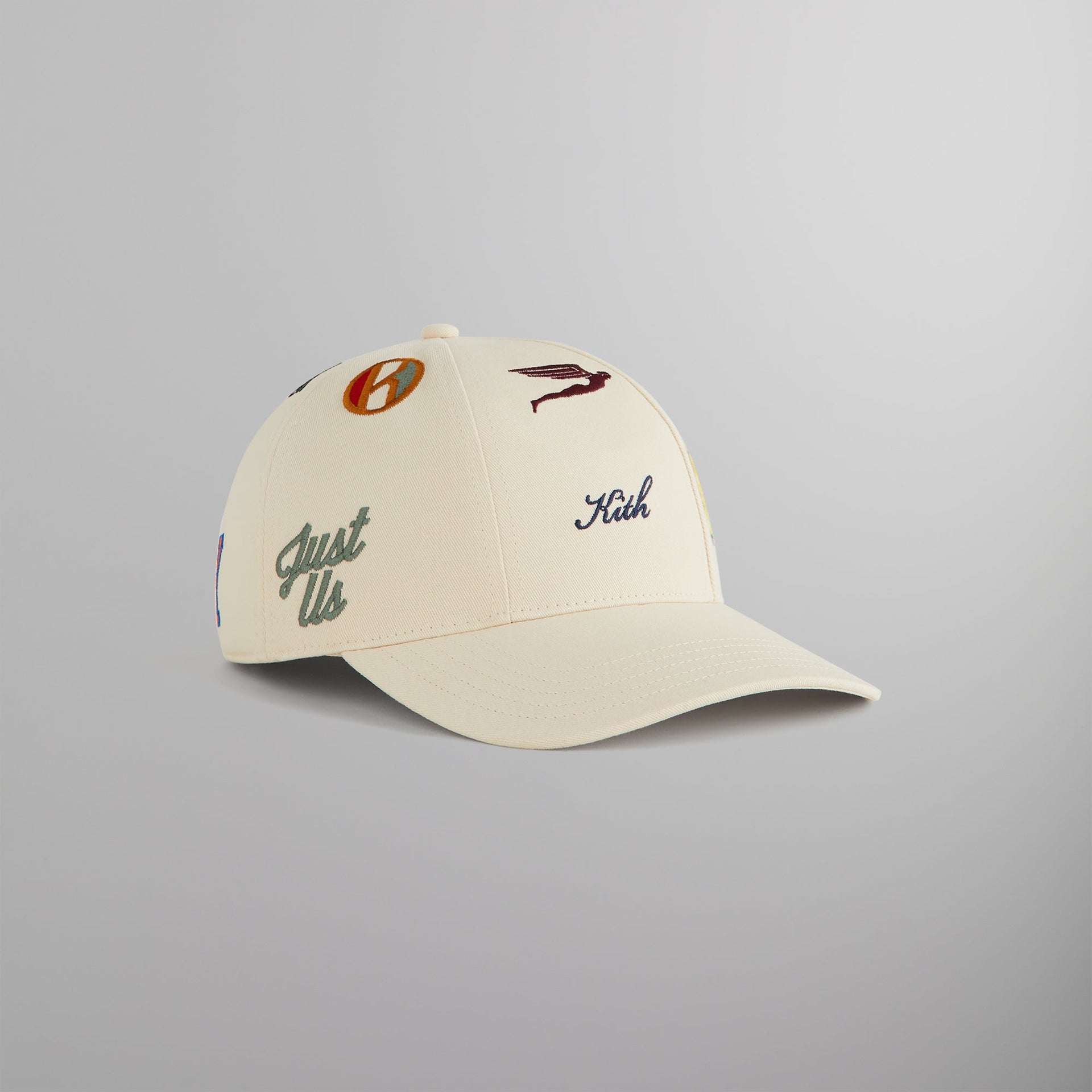 Kith Cotton Twill All-Over Patch Cricket Cap - Sandrift