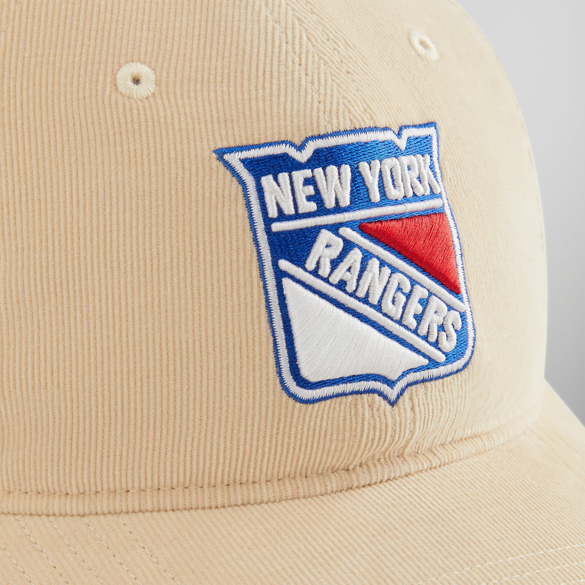 Kith & '47 for the New York Rangers Micro Cord Franchise LS Cap - Sandrift