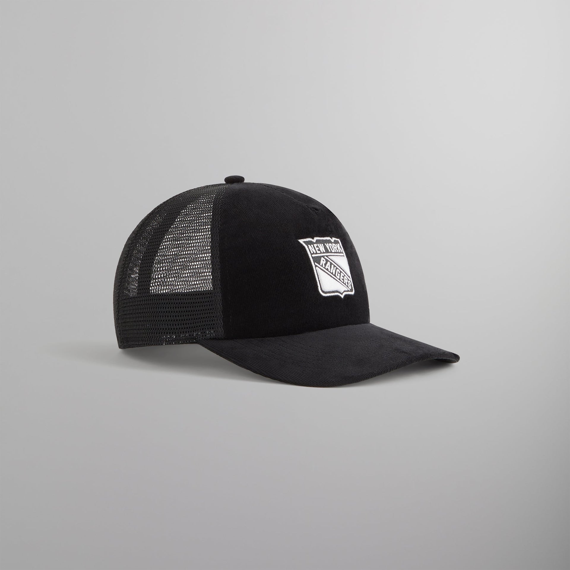 Kith & '47 for the New York Rangers Micro Cord Franchise LS Trucker Hat - Black