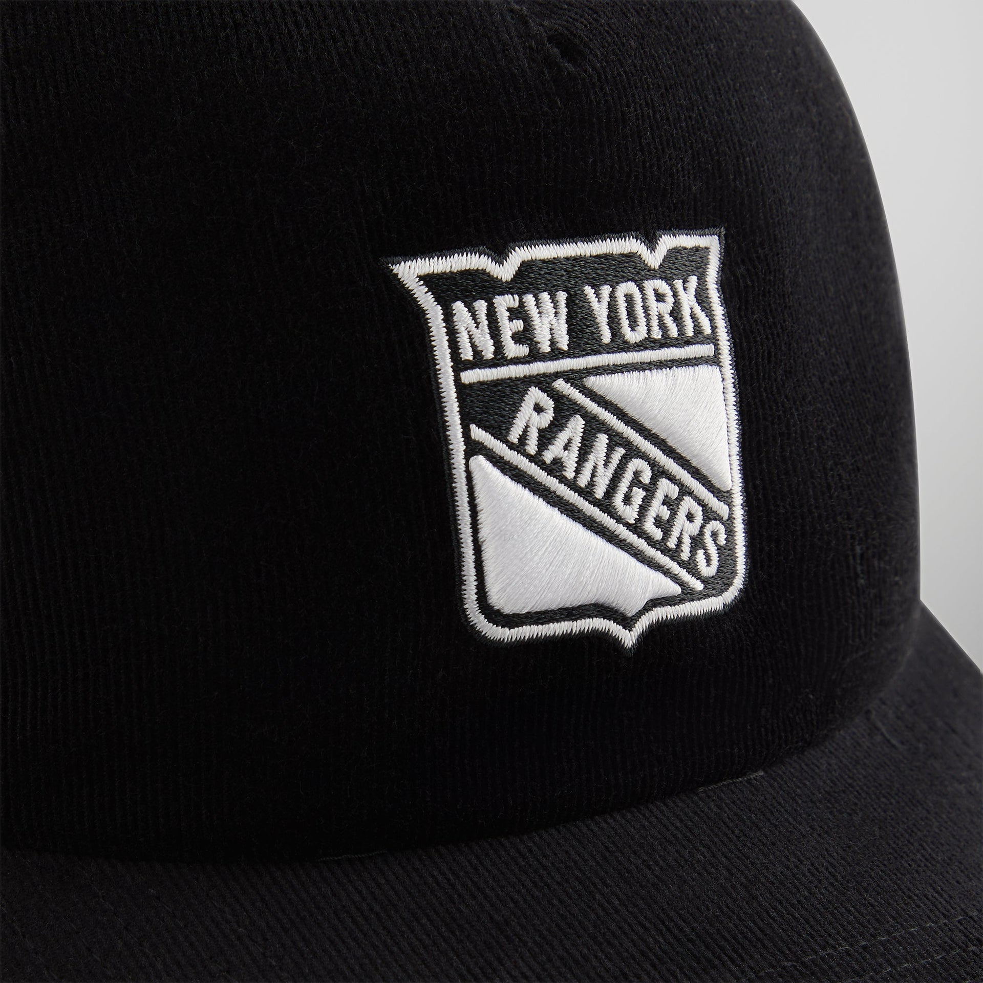 Kith & '47 for the New York Rangers Micro Cord Franchise LS Trucker Hat - Black