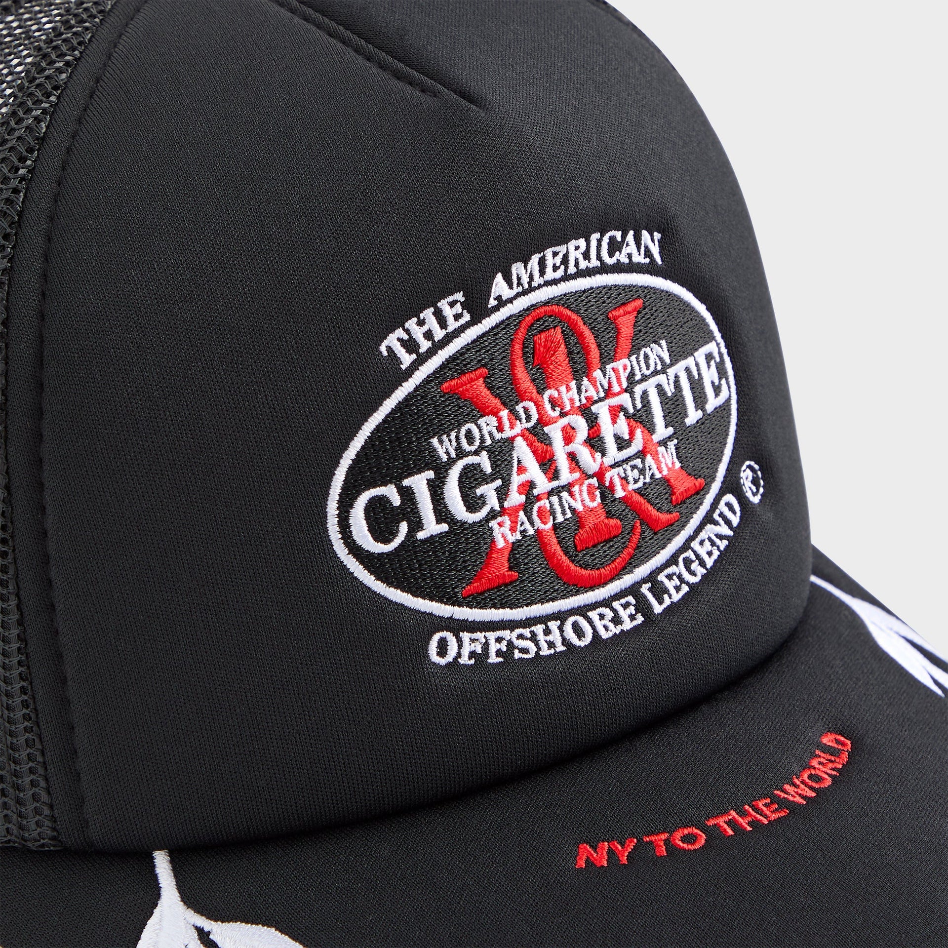 Kith for Cigarette Nolan Trucker Hat - Black