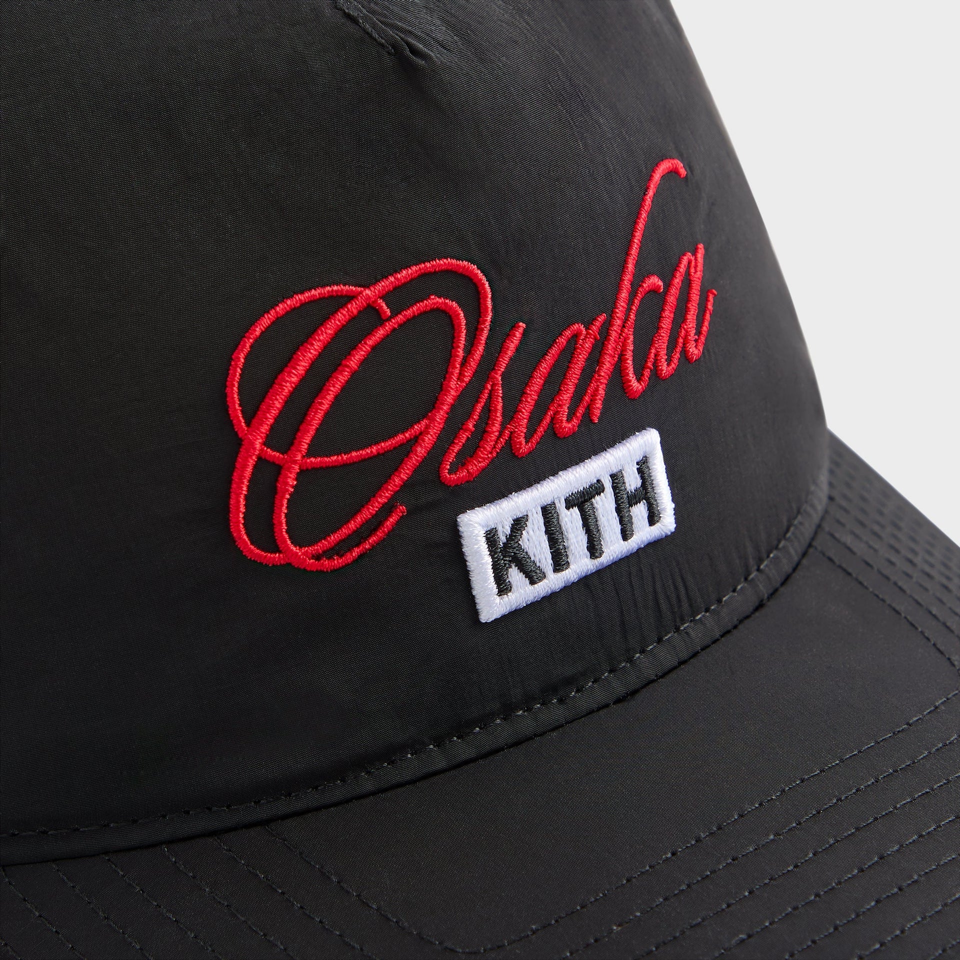 Kith Osaka Bay Low Pinch Crown Cap - Black