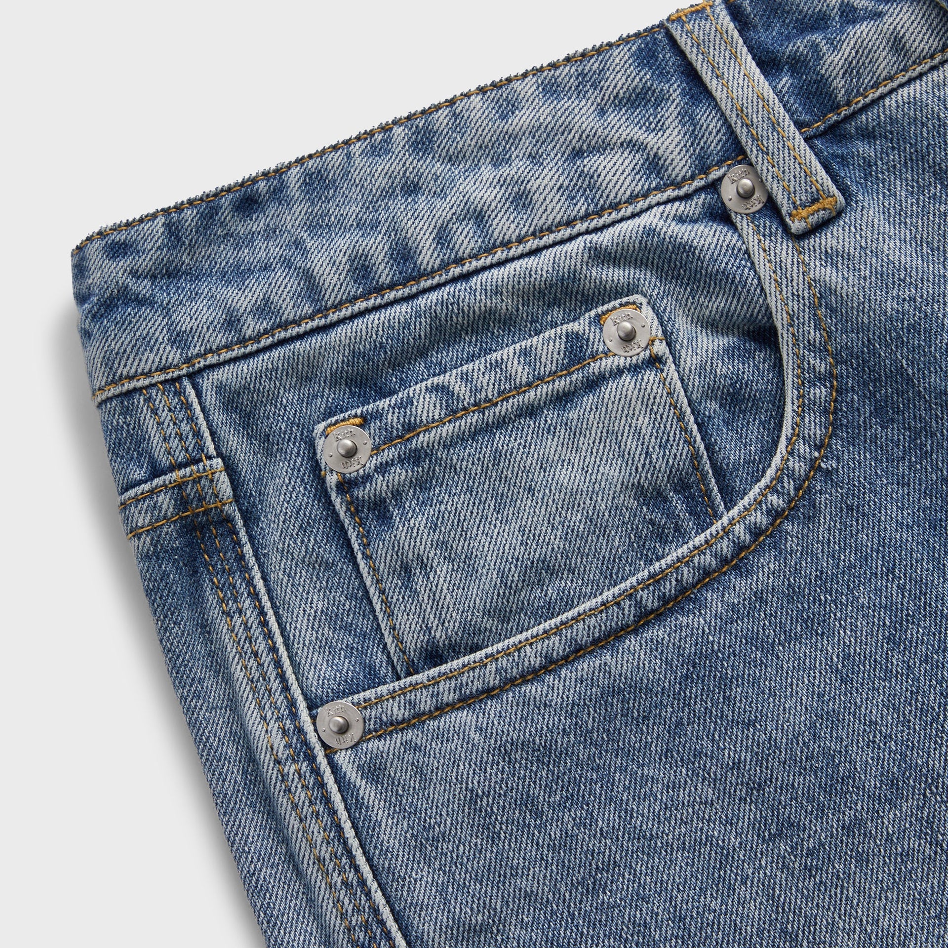 Kith Centre Straight Jean in Dark Indigo