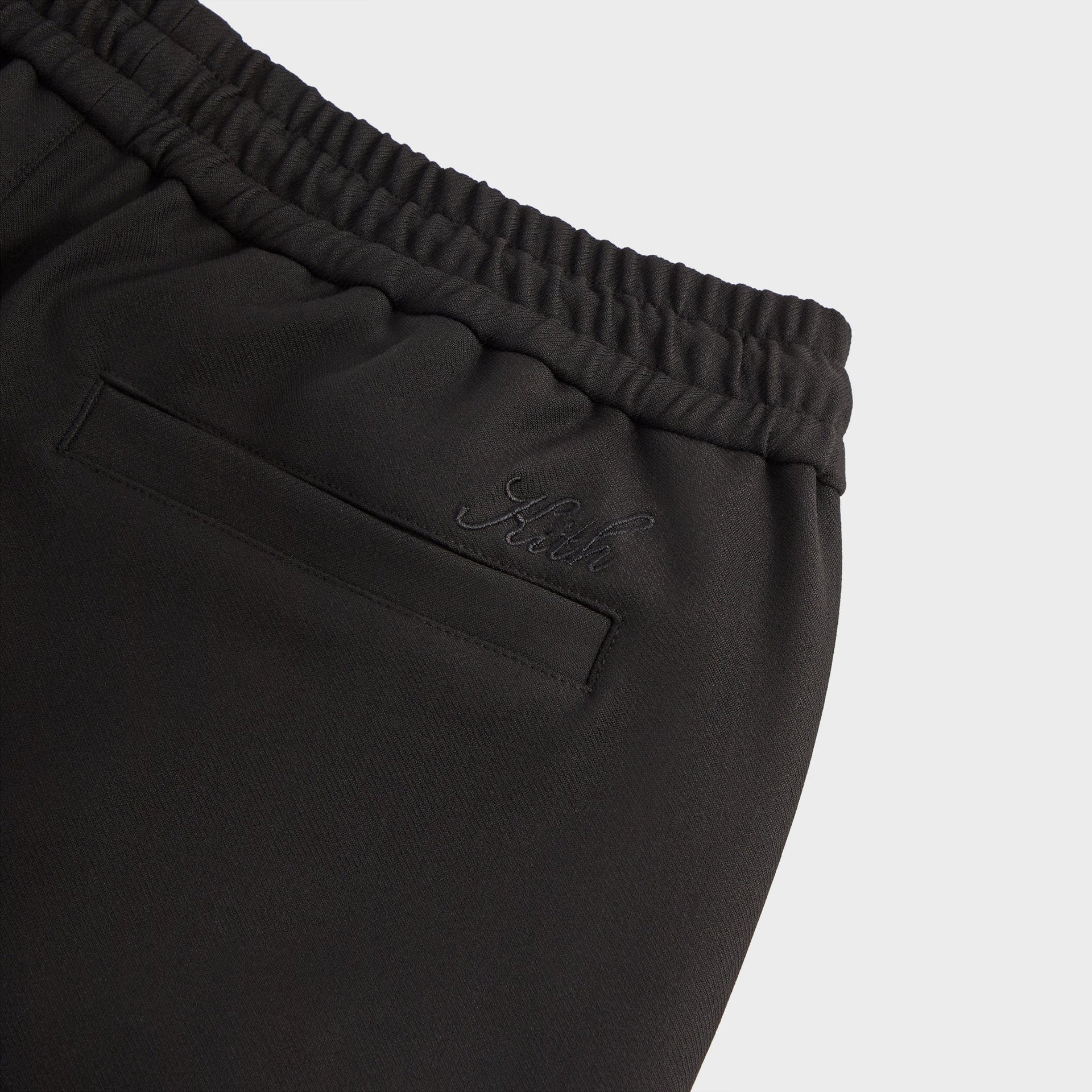 Kith Double Weave Fairfax Short in Black