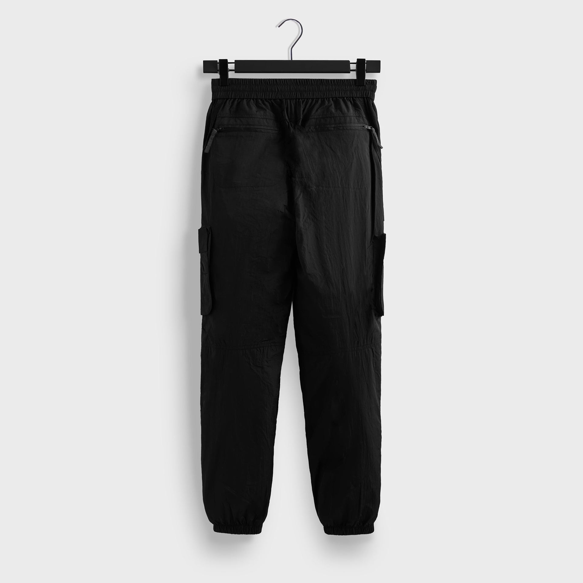Kith Wrinkle Nylon Chauncey Cargo Pant in Black