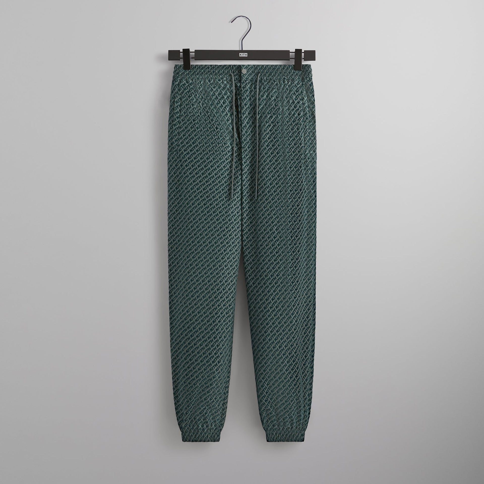 Kith Flocked Italic Monogram Davon Pant - Court