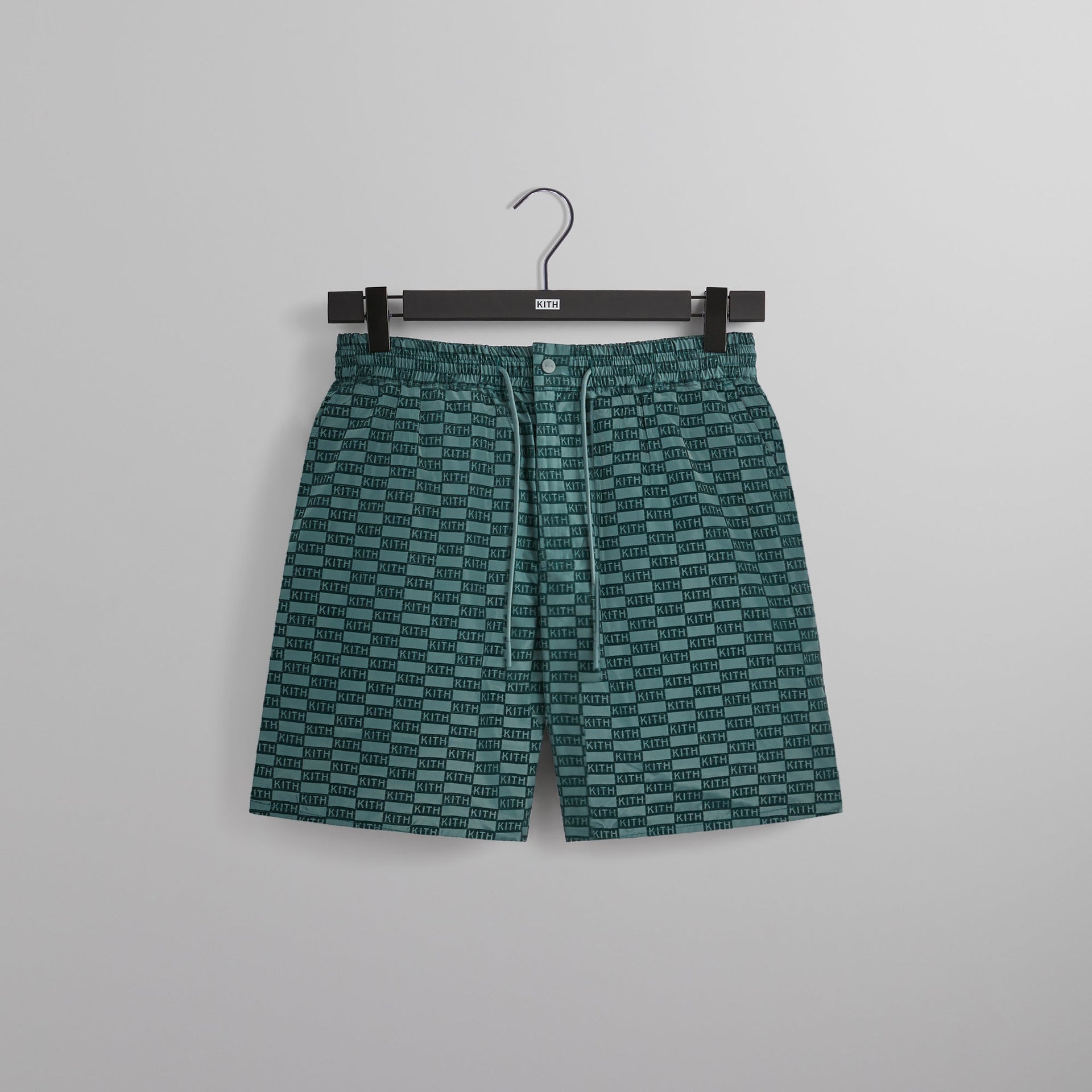 Kith Flocked Monogram Mason Short - Rhythm