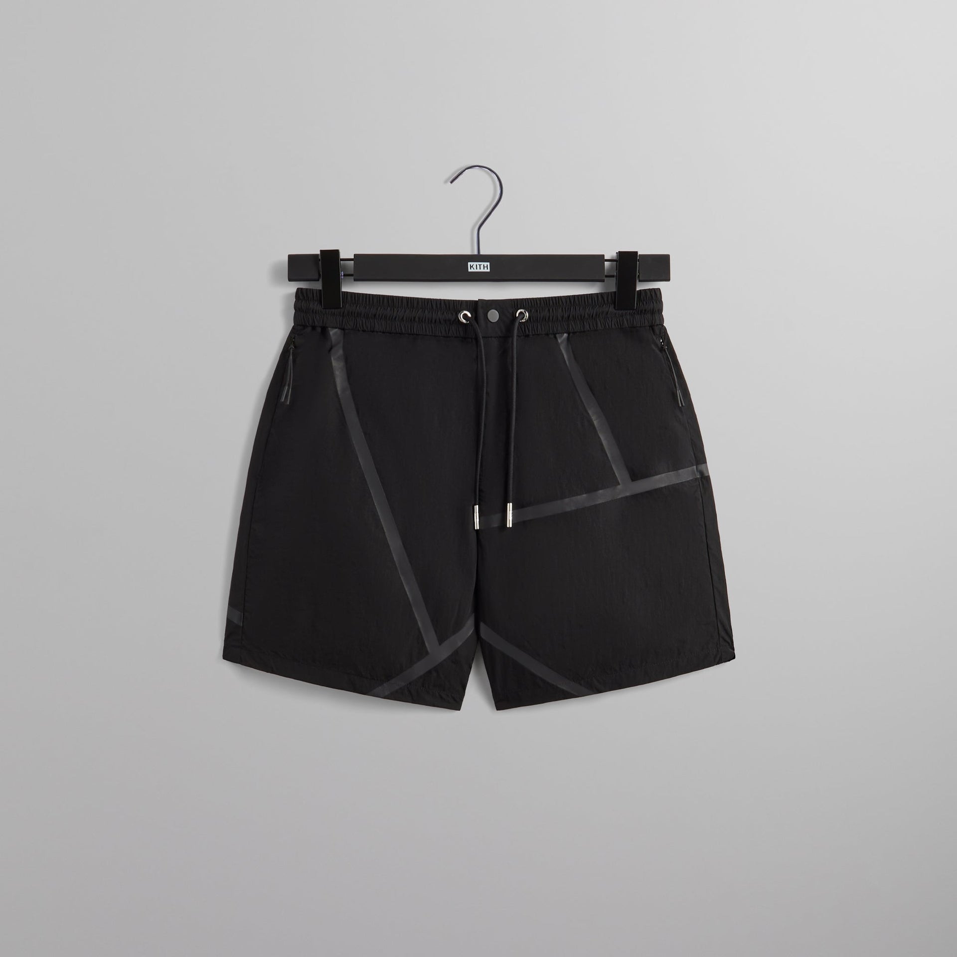 Kith 101 Wrinkle Nylon Madison Short - Black