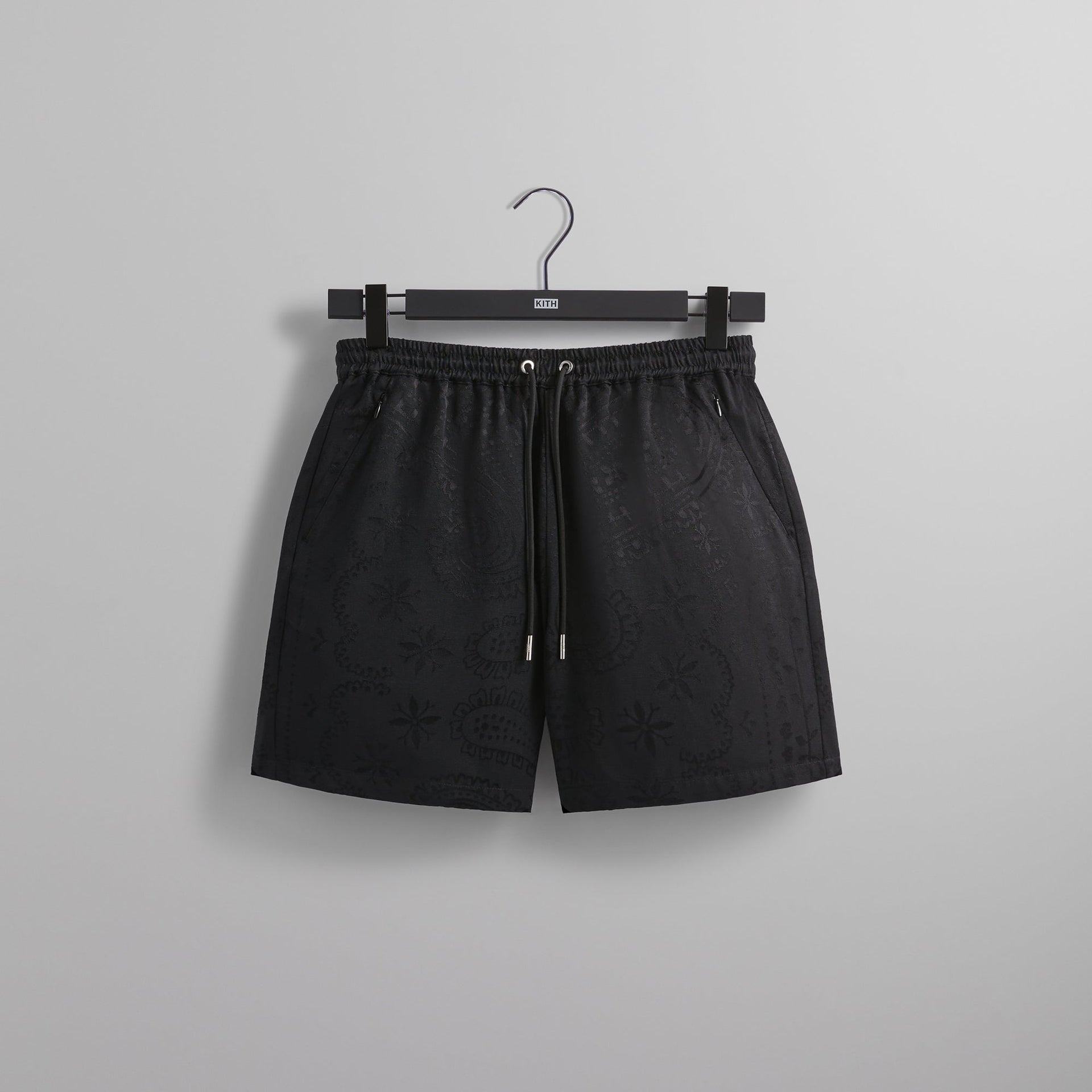 Kith Jacquard Faille Cedar Short - Black