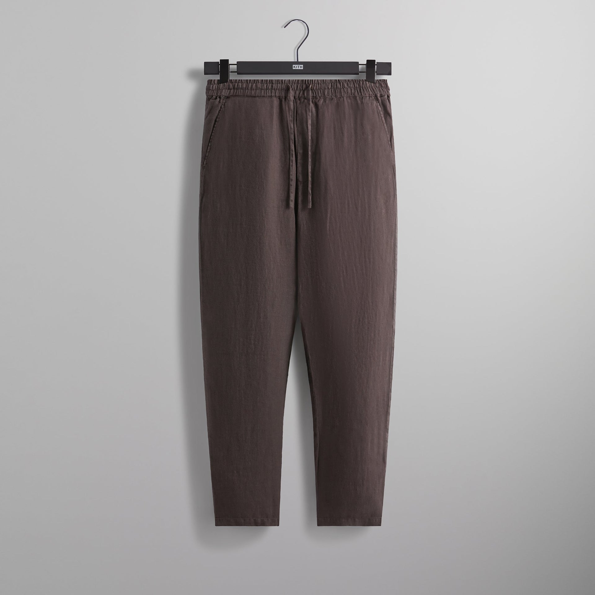 &Kin Herringbone Linen Barrow Pant - Kindling