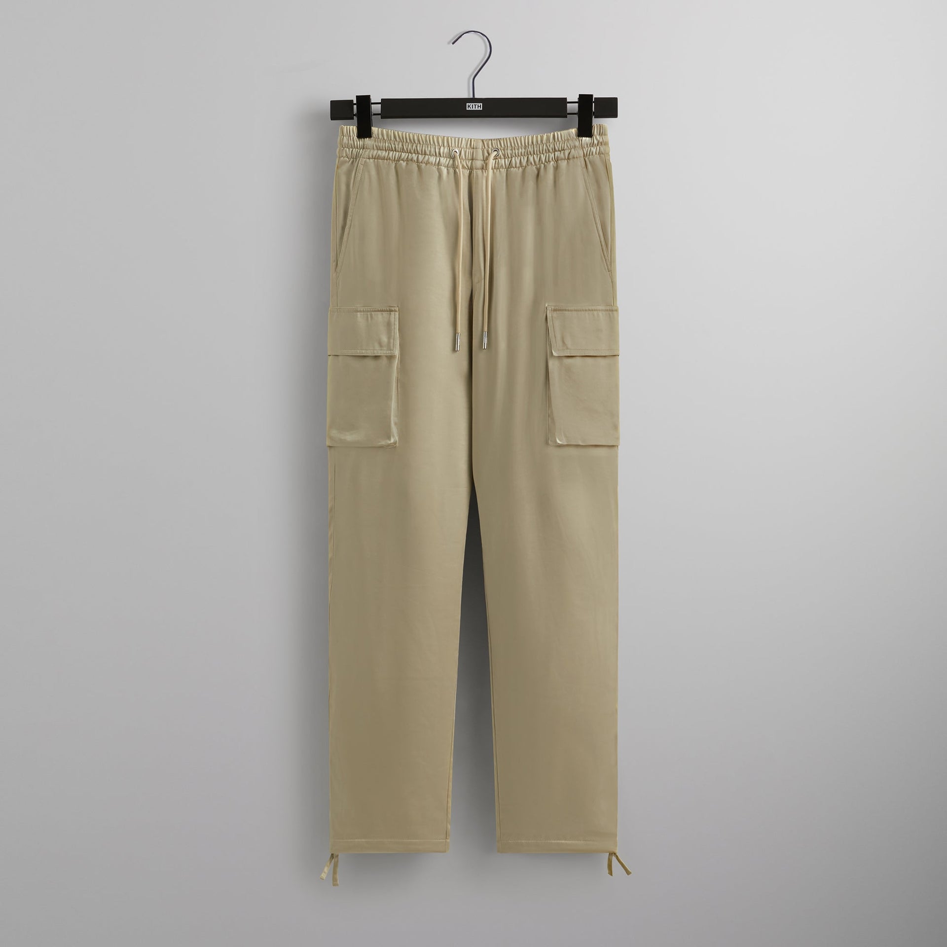 &Kin Washed Satin Kelvin Parachute Pant - Oxide