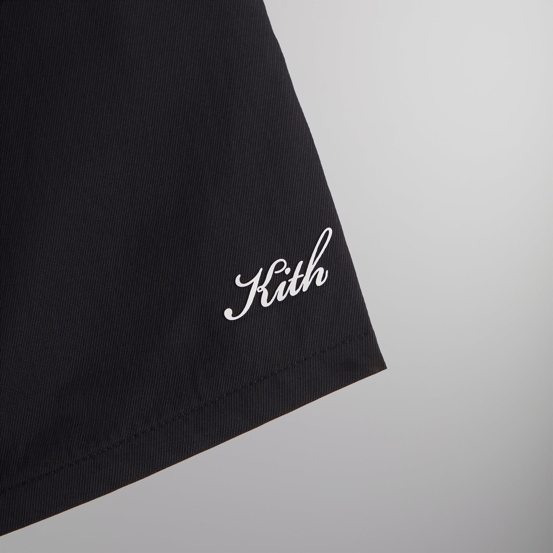 Kith Twill Collins Swim Short - Black