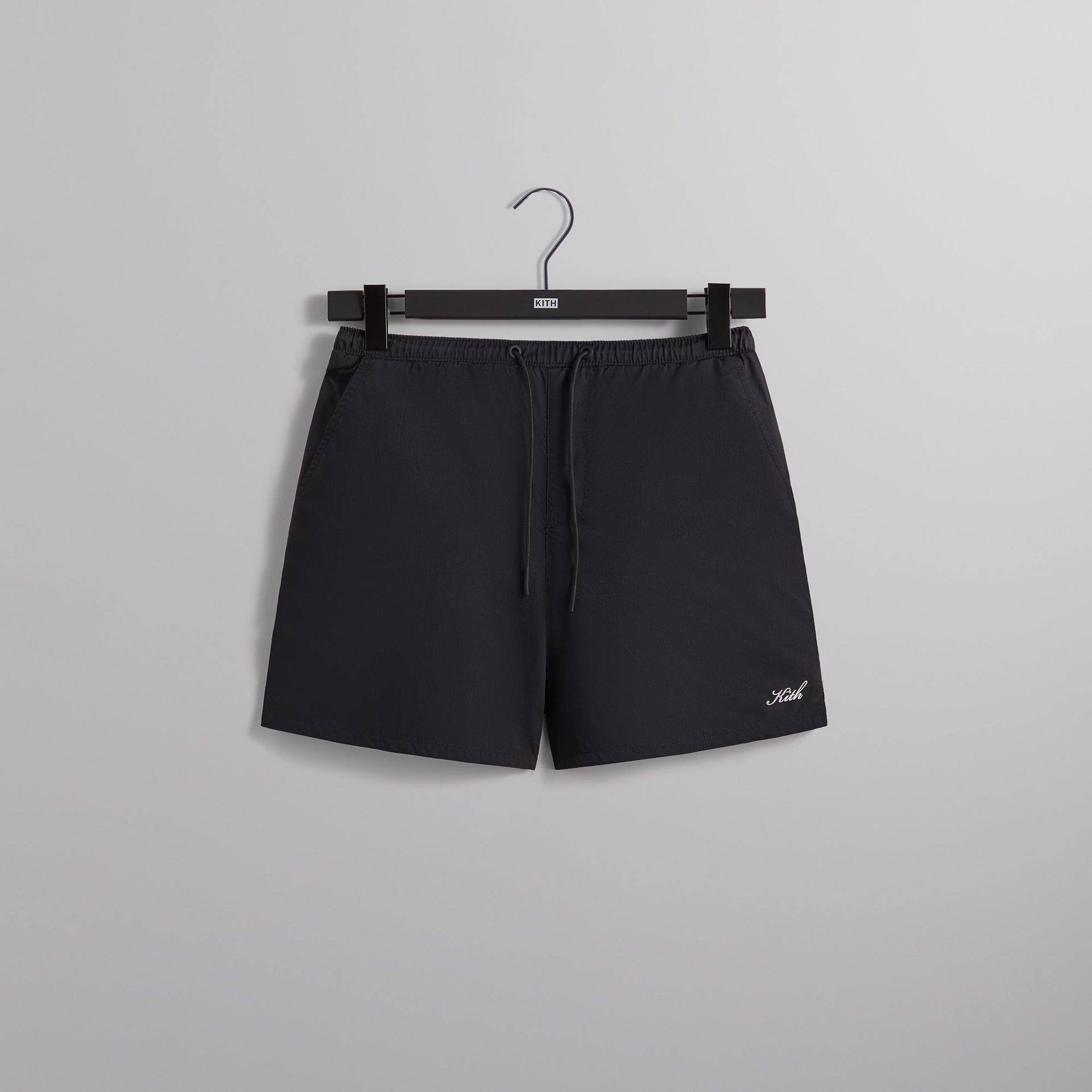 Kith Twill Collins Swim Short - Black