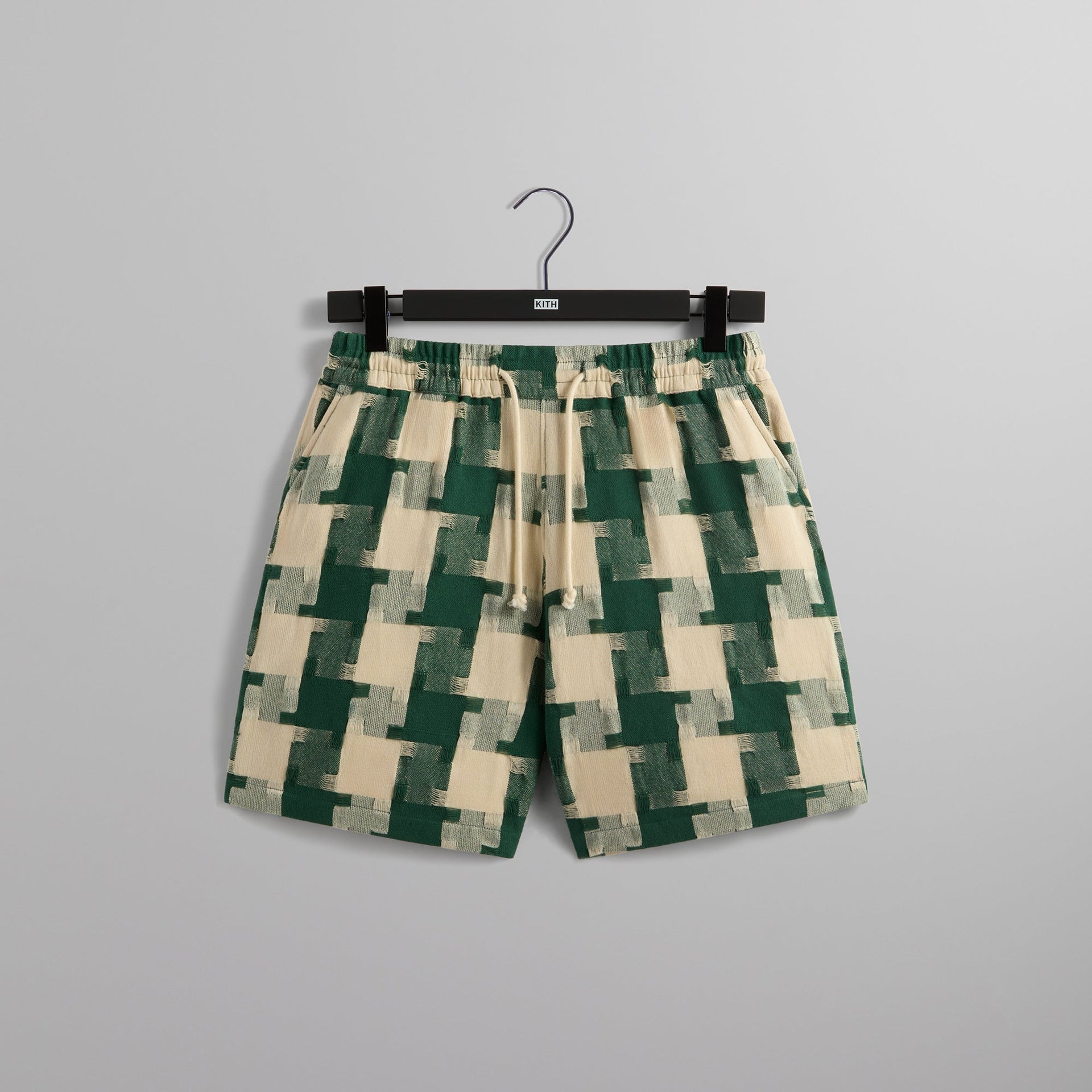 Kith Jumbo Houndstooth Mason Short - Conifer