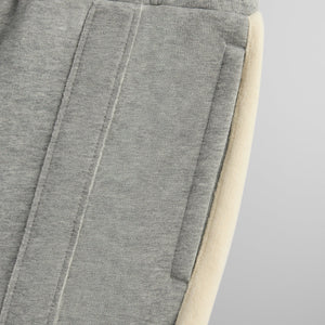 Kith Bryson Panelled Sweatpant - Mid Heather Grey