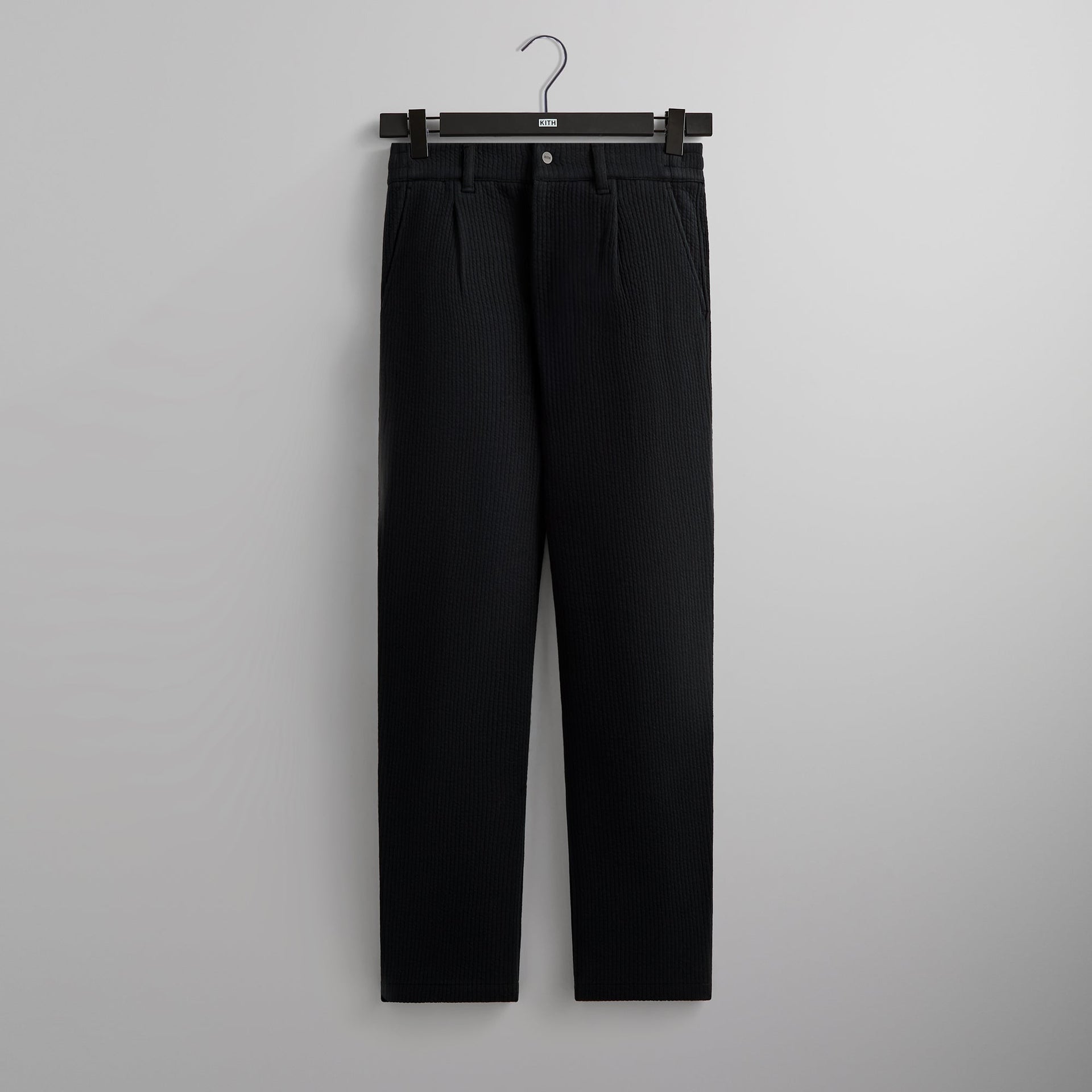 Kith Striped Interlock Garrison Pant - Black