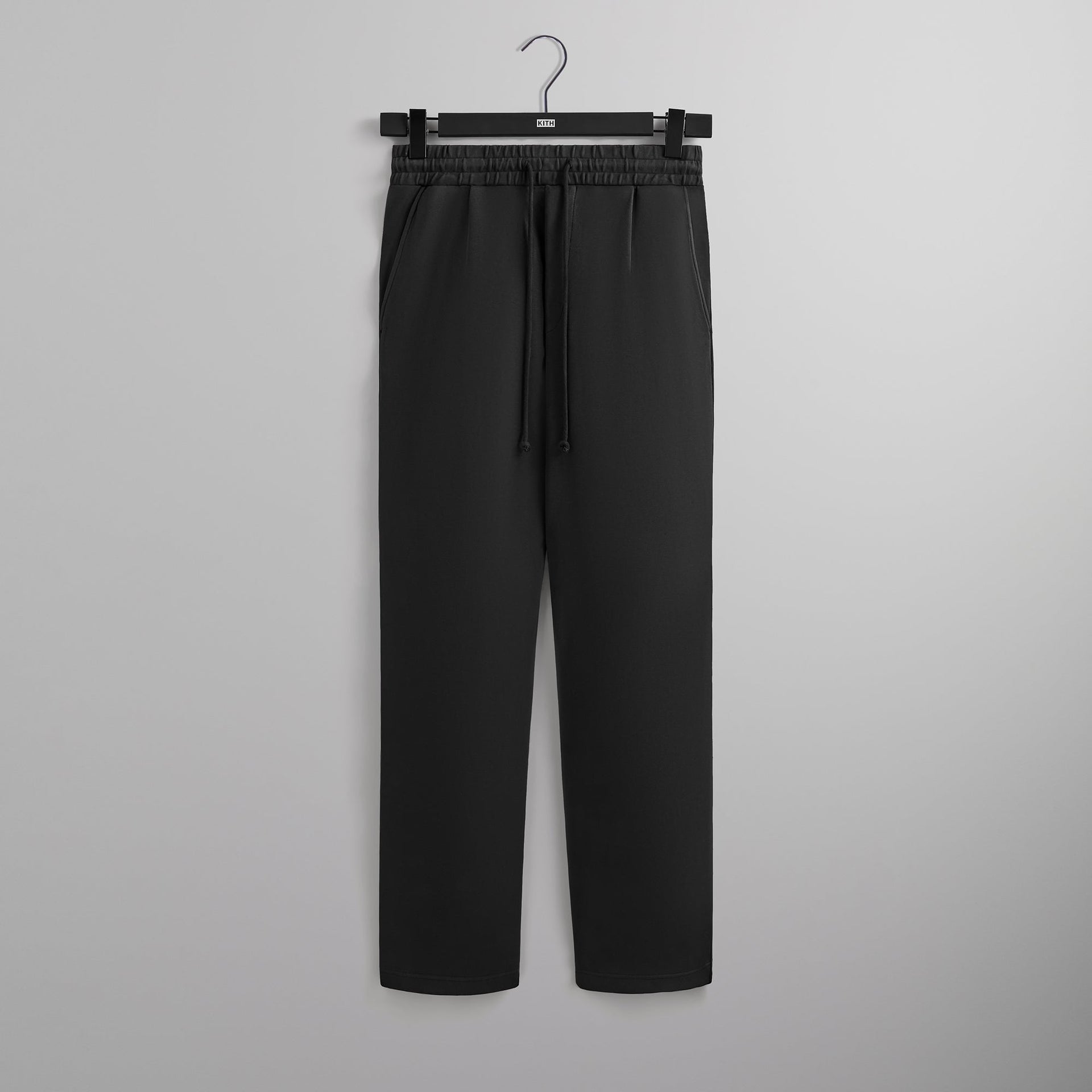 Kith Compact Knit Garrison Sweatpant - Black