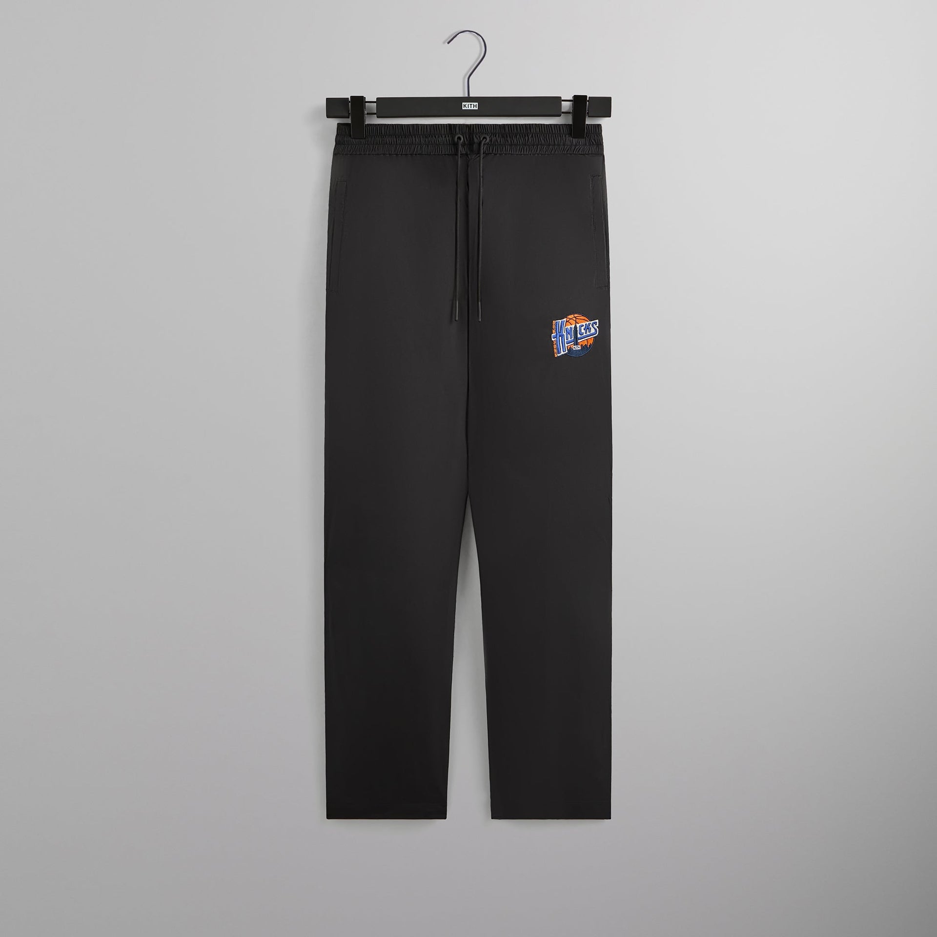 Kith for the New York Knicks Ball Nylon Wide Leg Pant - Black