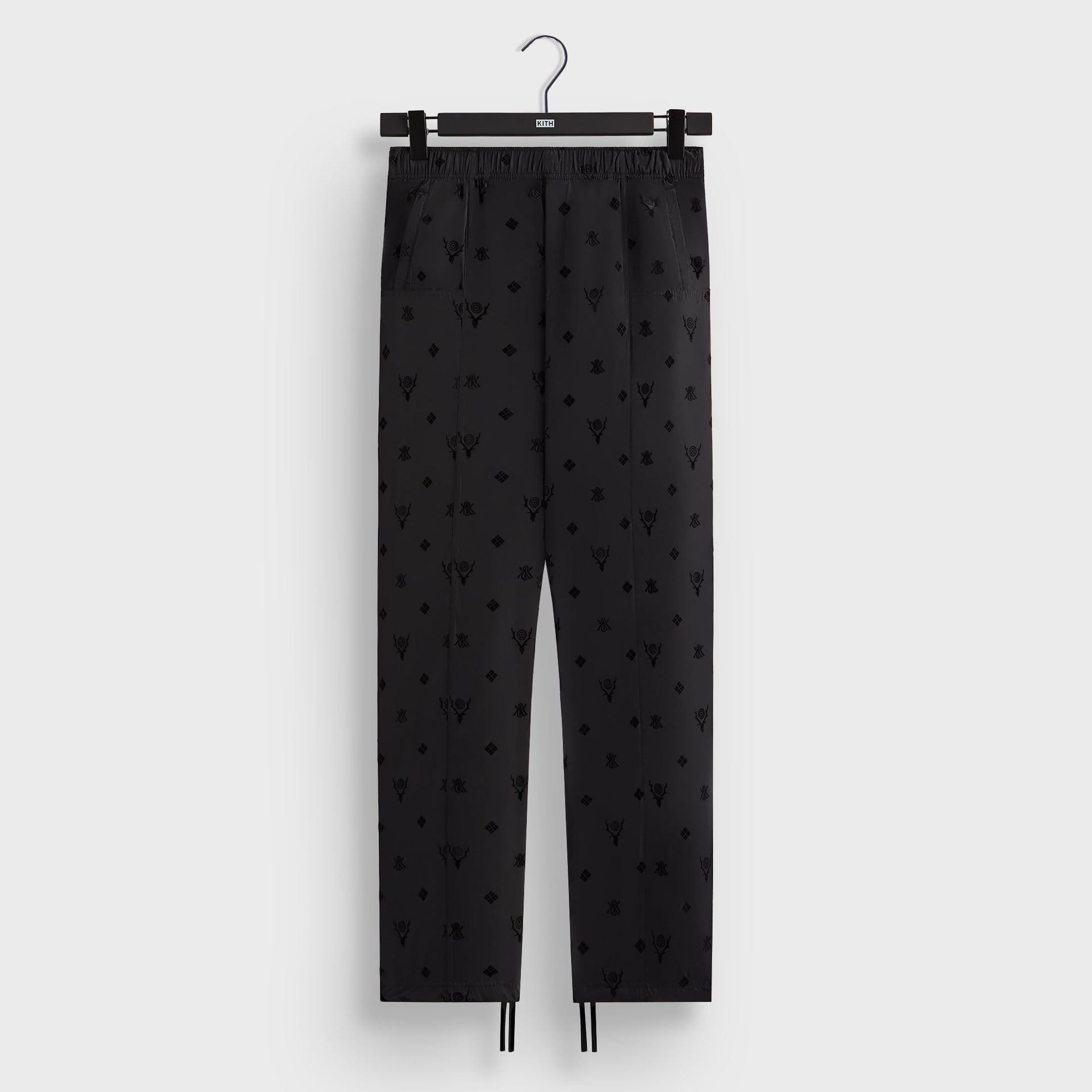 Kith & South2 West8 for Columbia Flocked Monogram String C.S. Pant - Black