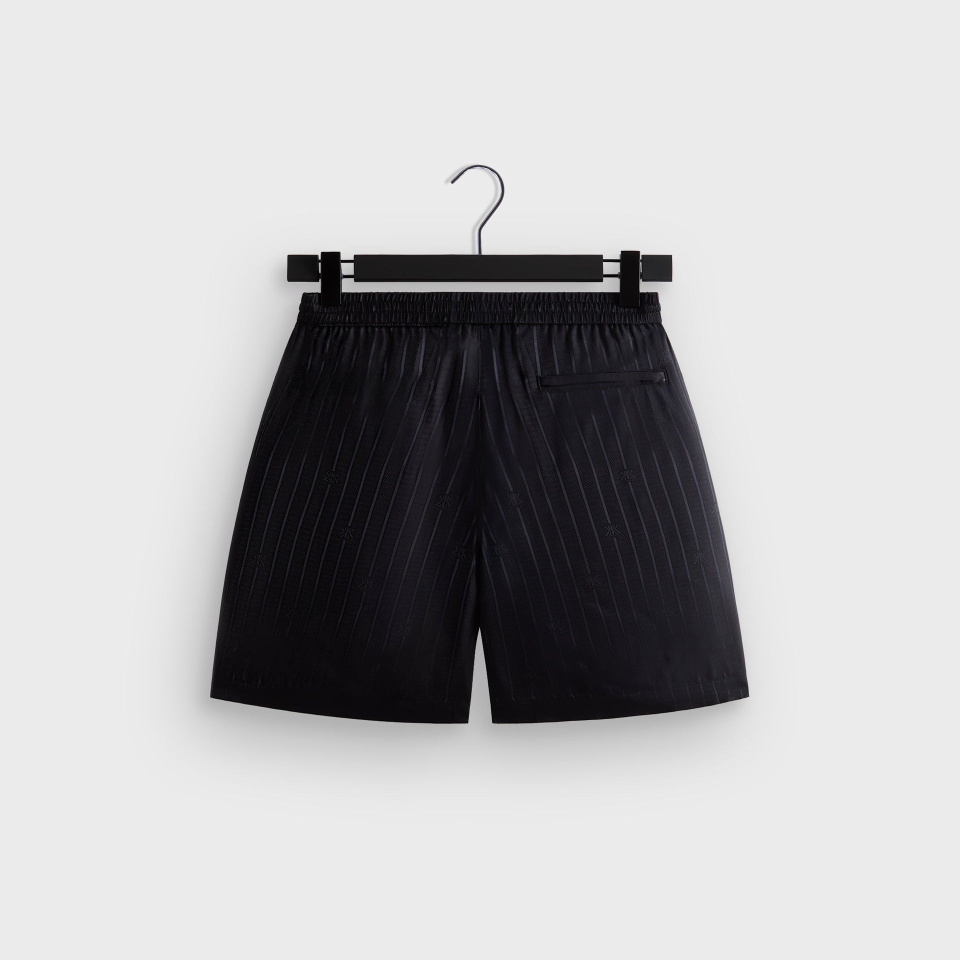 Kith Crest Logo Kylan Pull On Short - Black
