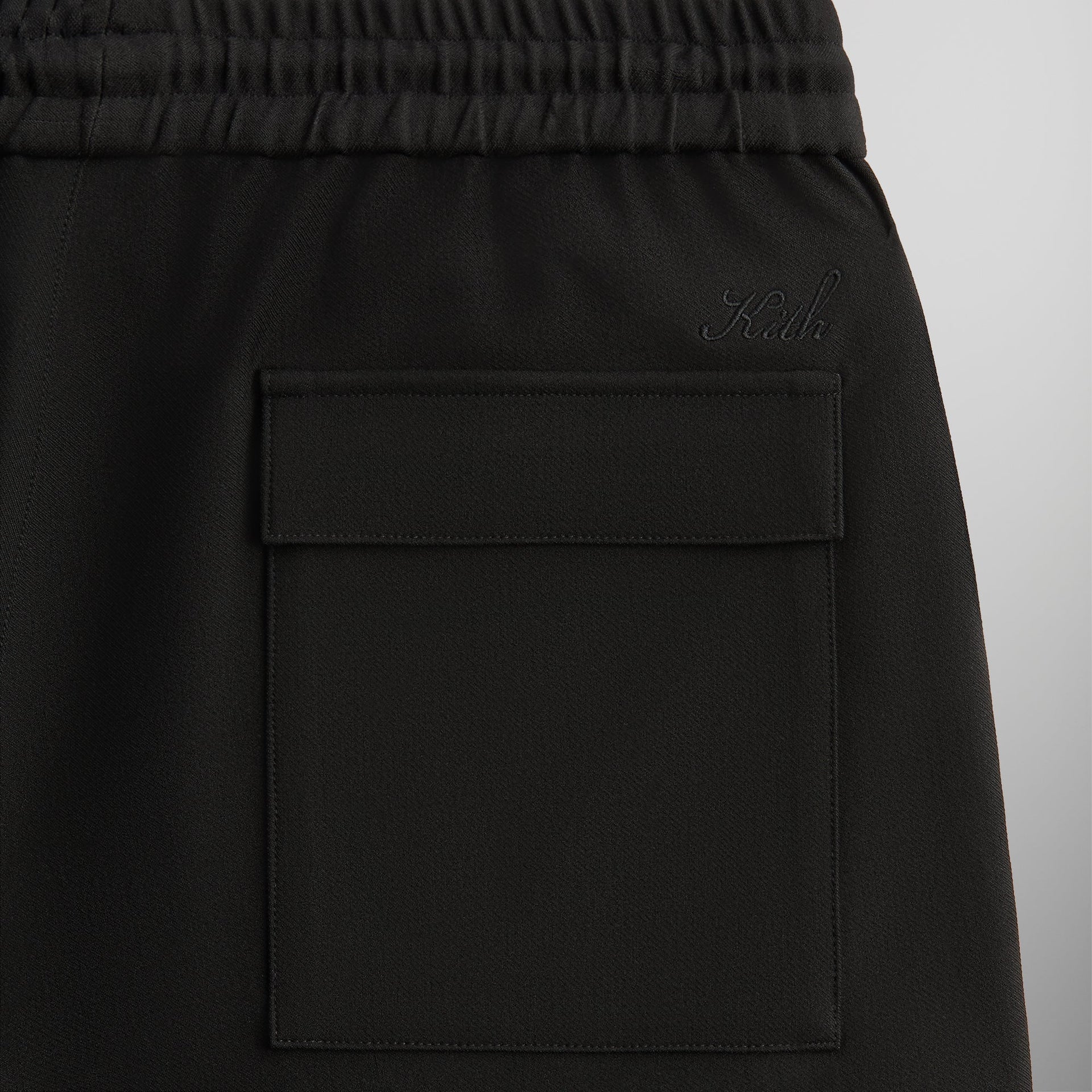 Kith Double Weave Elmhurst Pant - Black