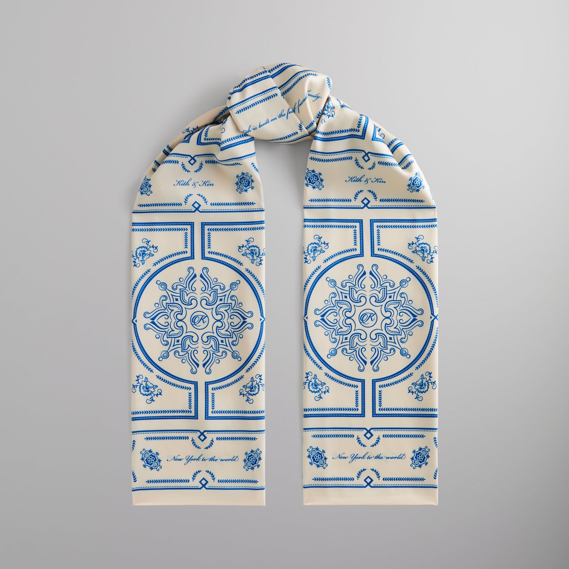 Kith Printed Deco Scarf - Sandrift