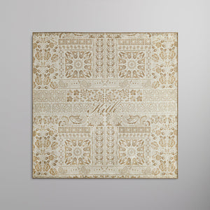 Kith Paisley Bandana Silk Scarf - Canvas