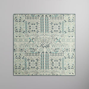 Kith Paisley Bandana Silk Scarf - Tranquility