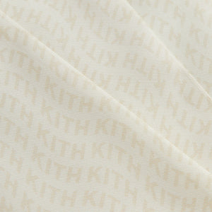 Kith Monogram Silk Tie Scarf - Sandrift