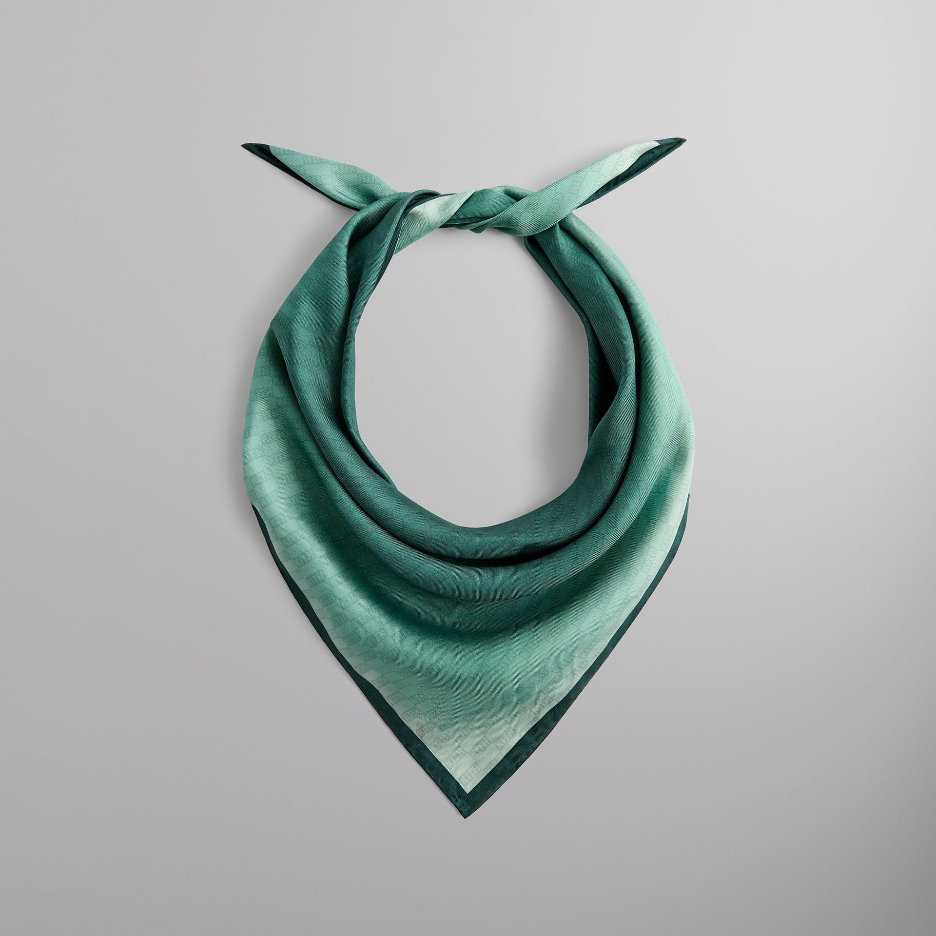 Kith Monogram Ombre Printed Silk Scarf - Chronicle