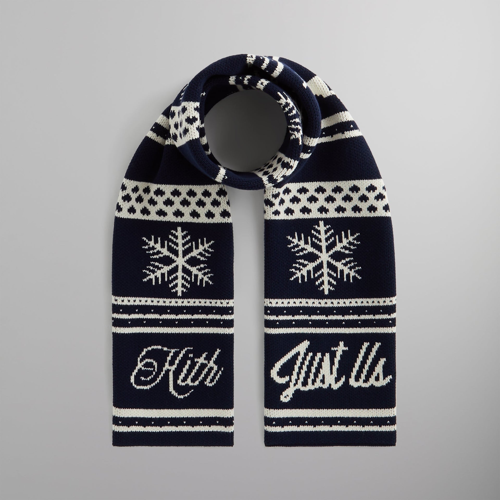 Kithmas Fairisle Scarf - Nocturnal