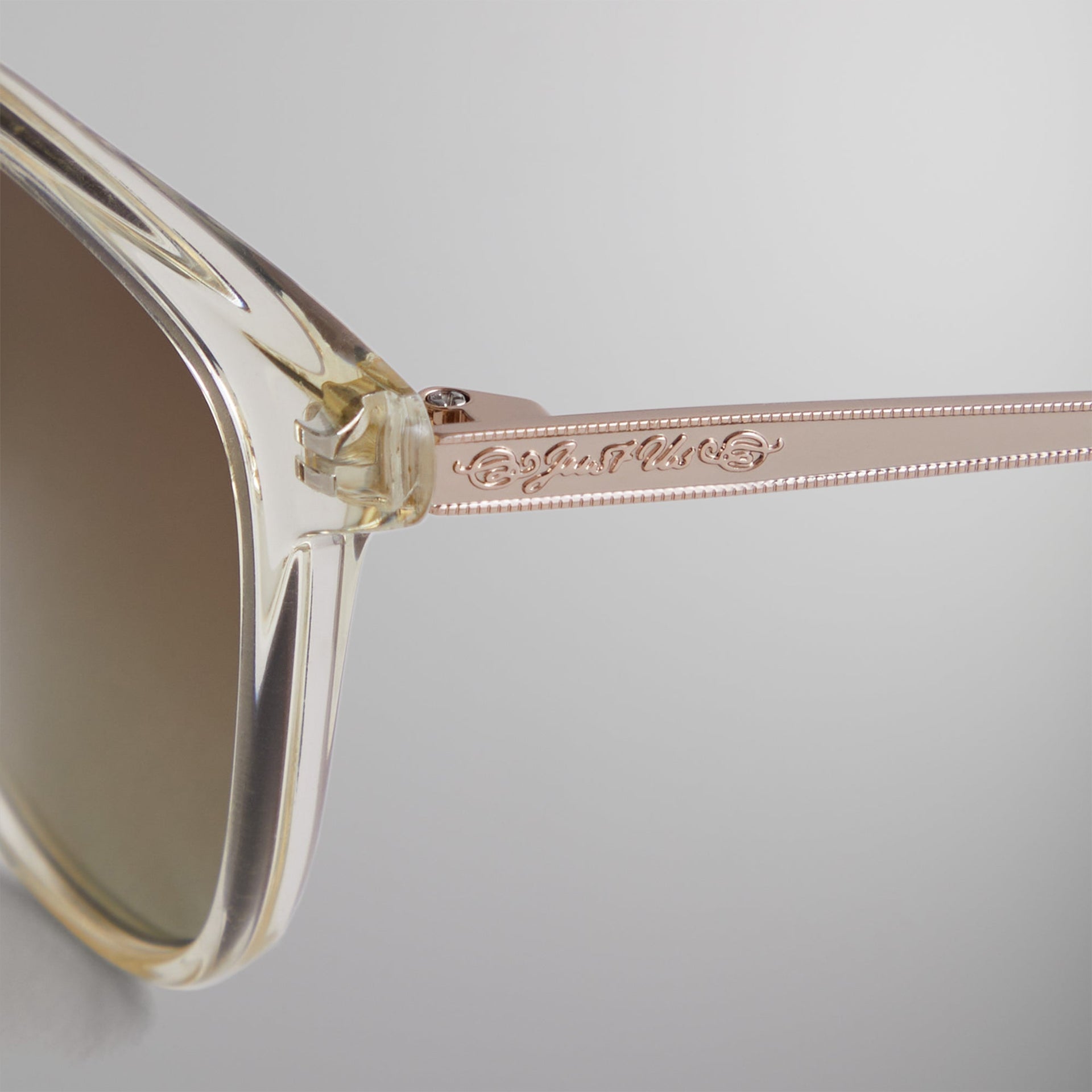 Kith for Modo Georgica Sunglasses - Crystal / Gold / Clear