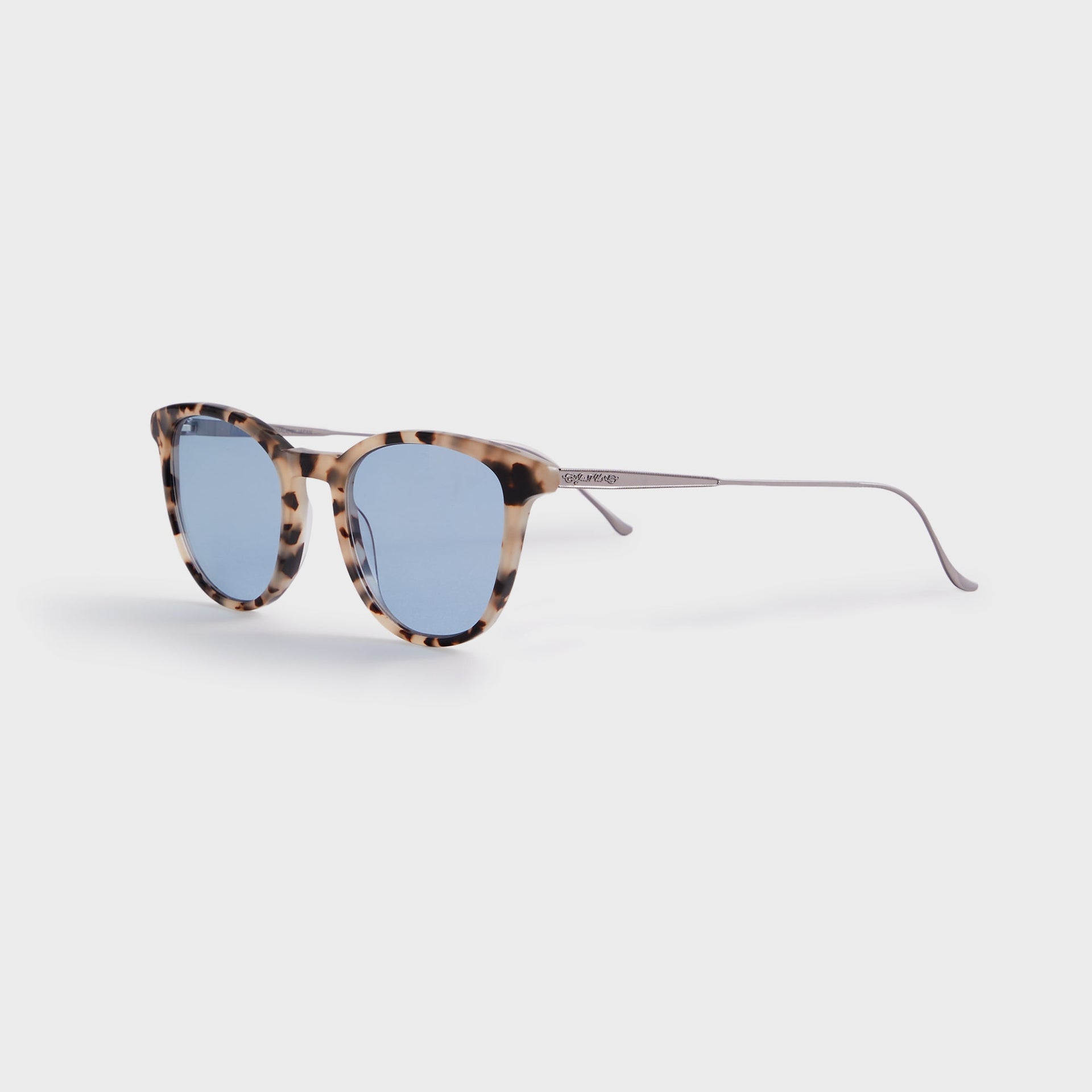 Kith for Modo Georgica Sunglasses in White Tortoise / Gunmetal