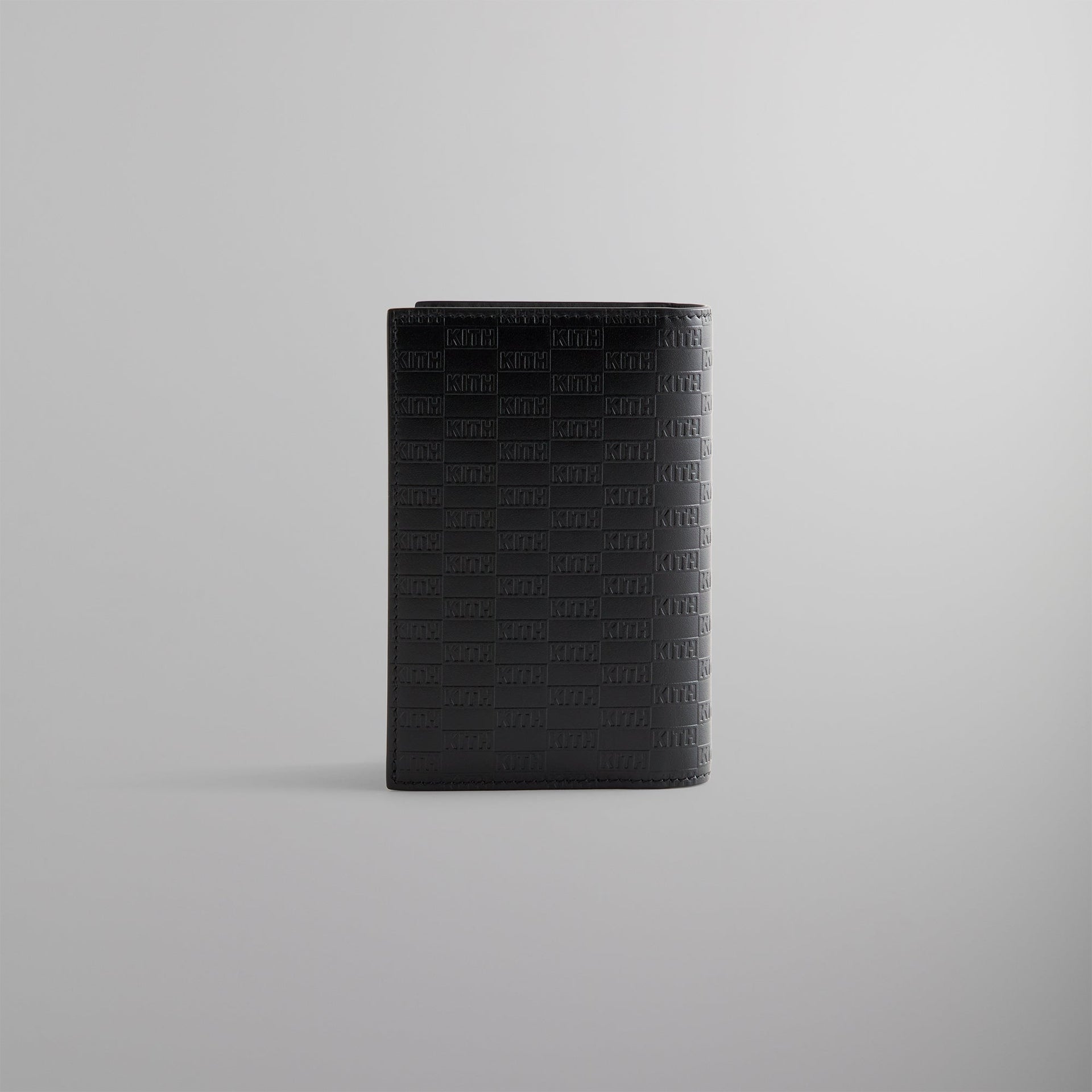 Kith Monogram Passport Holder - Black