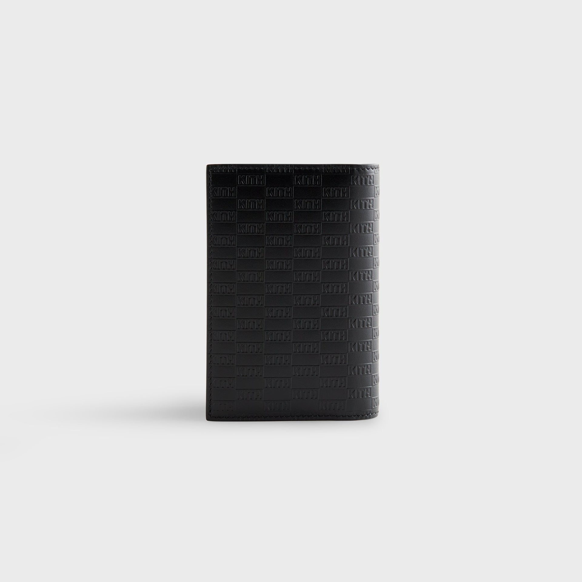 Kith Monogram Passport Holder in Black