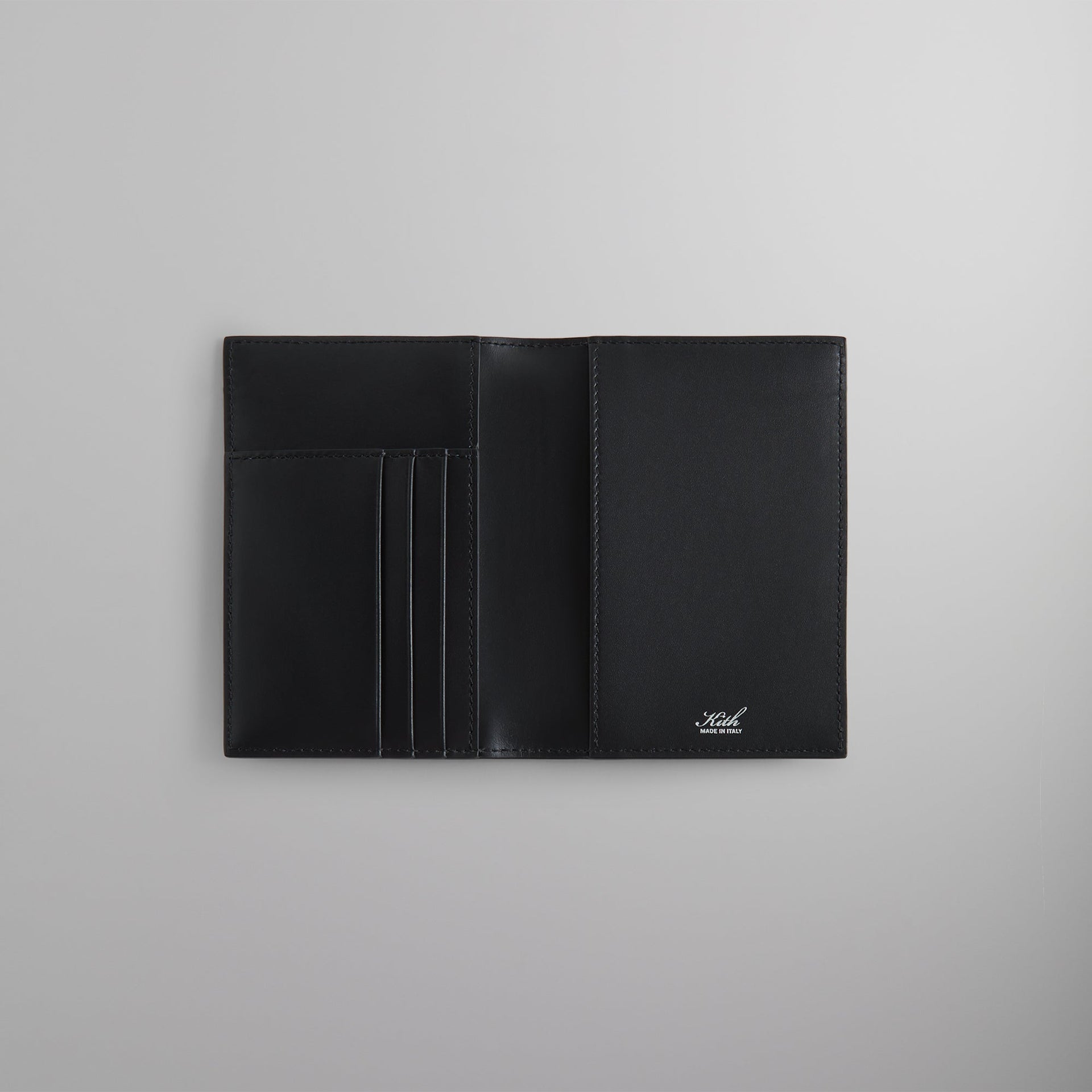 Kith Monogram Passport Holder - Black