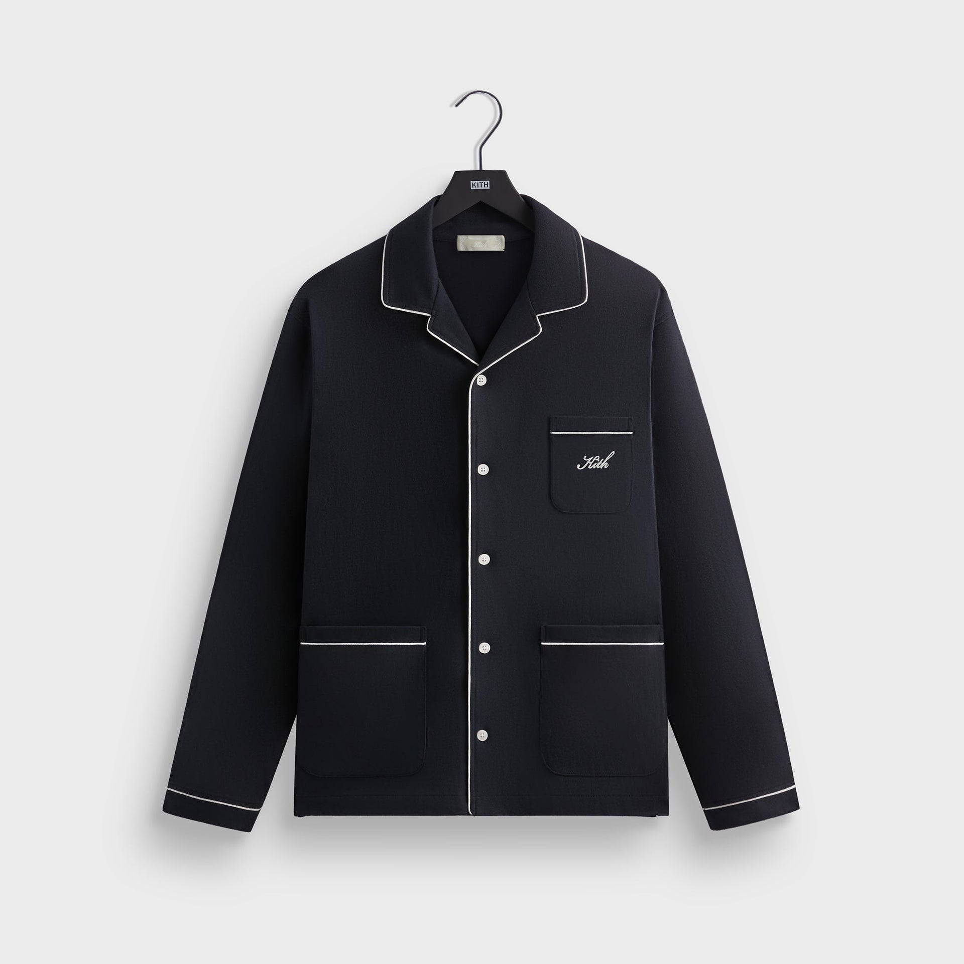 Kith Script Pajama Set in Black