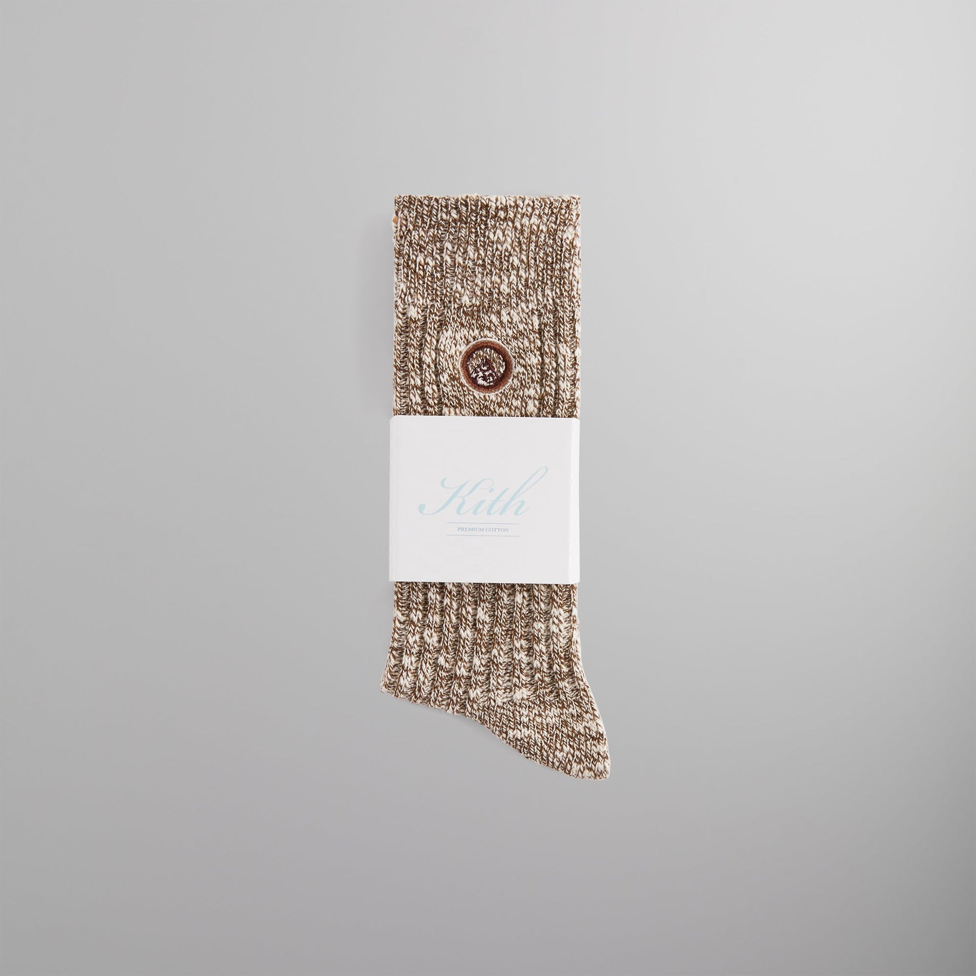 Kith Willet Marled Crew Socks - Oxford