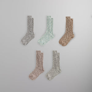 Kith 5-Pack Willet Marled Crew Socks - Multi