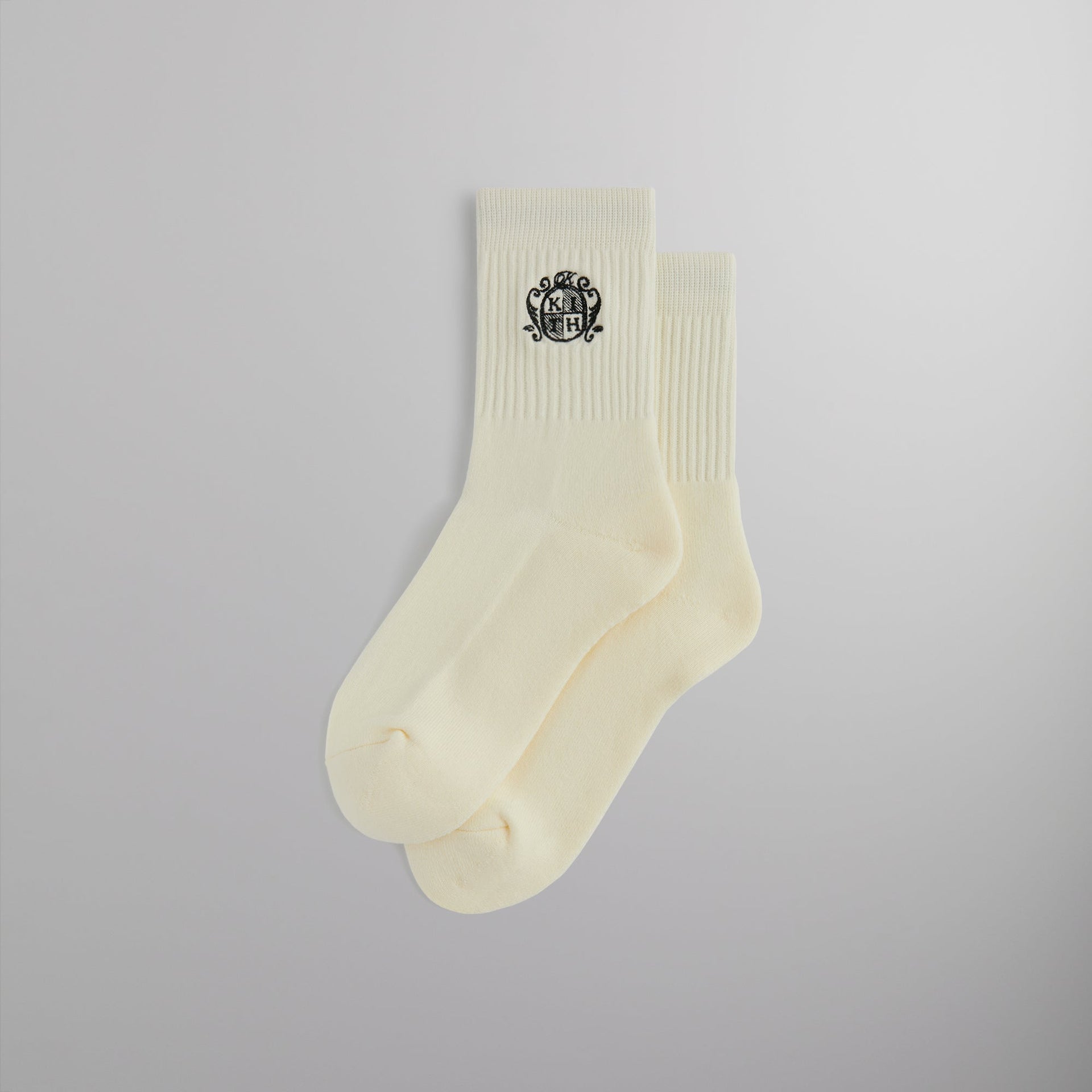 Kith Crest Mid Crew Socks - Silk